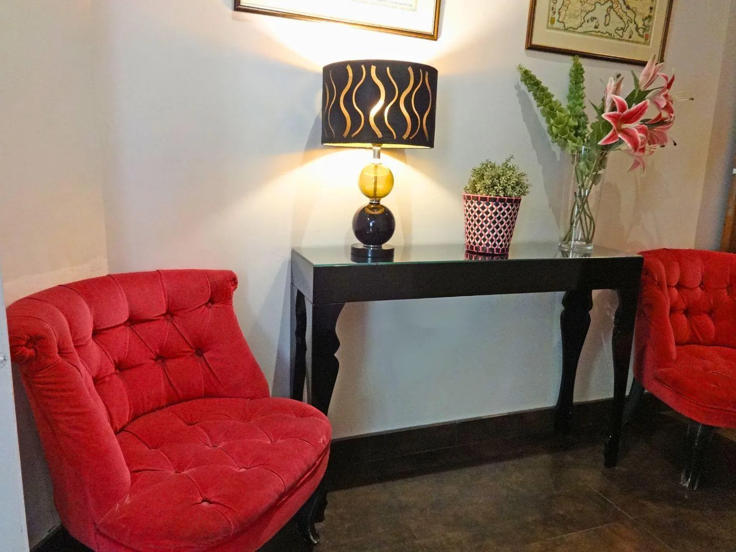 Living room in Hotel Lloret Ramblas