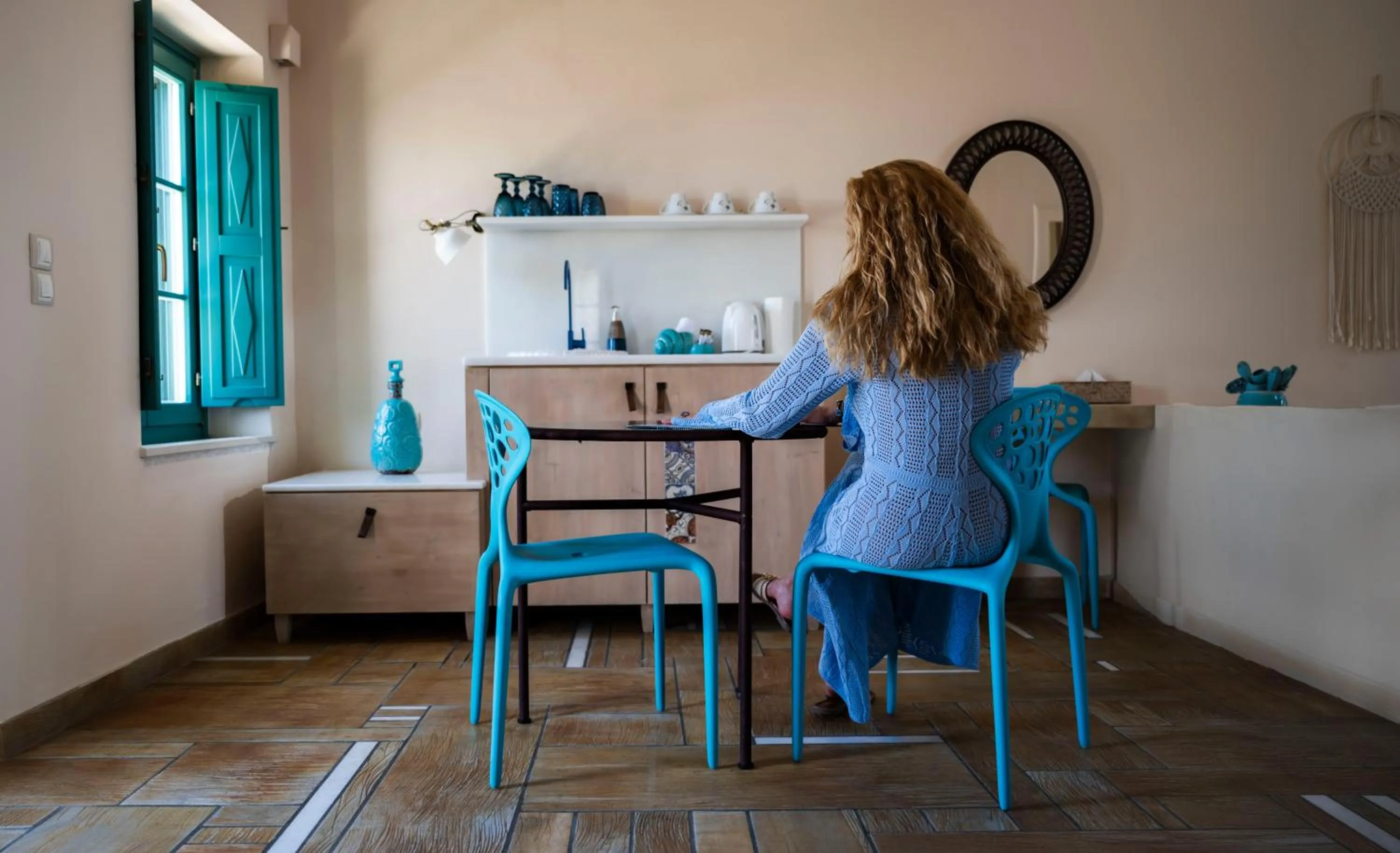 Kitchen or kitchenette in Passion Blue Villas