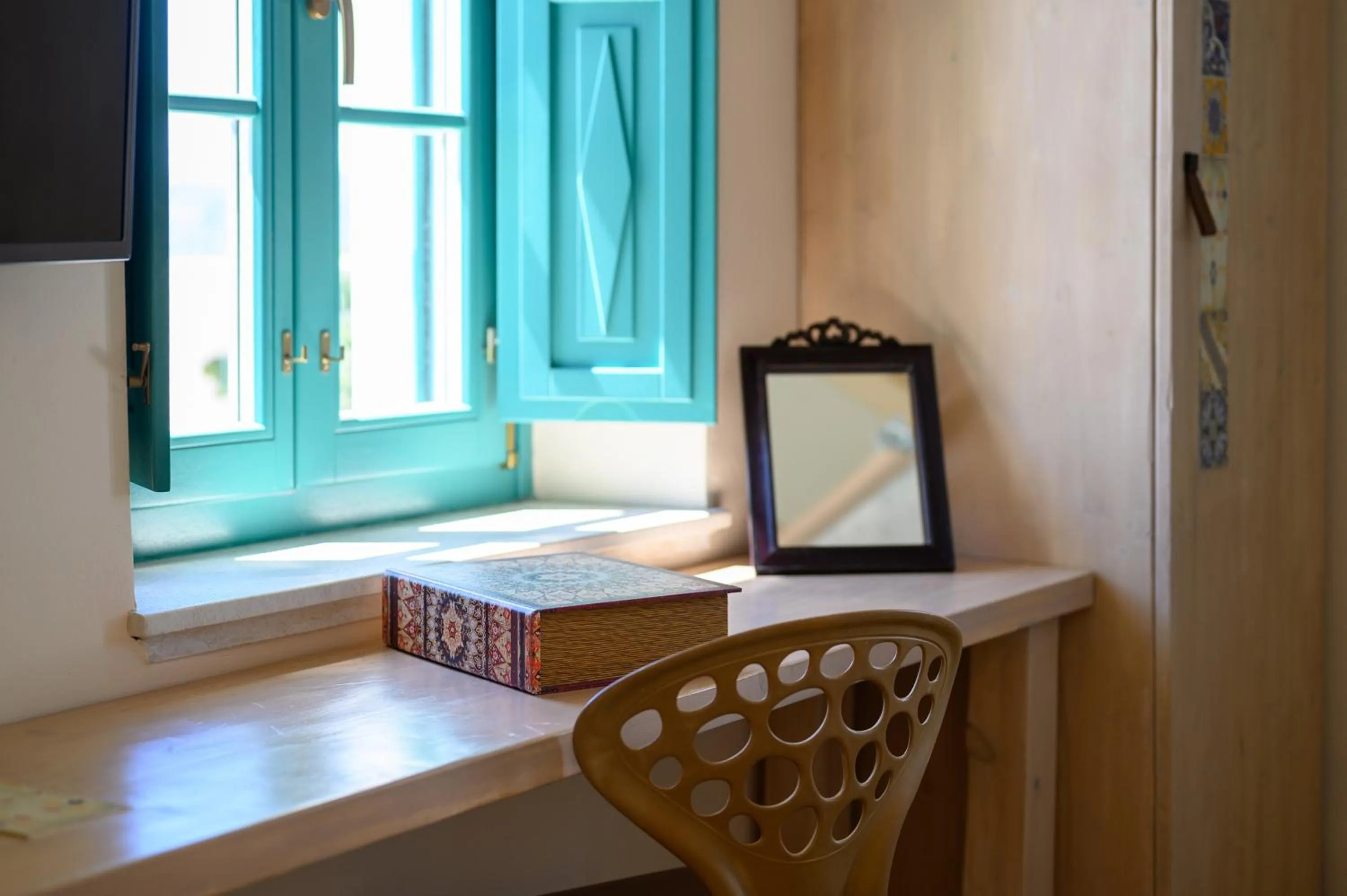 Bedroom, Bed in Passion Blue Villas