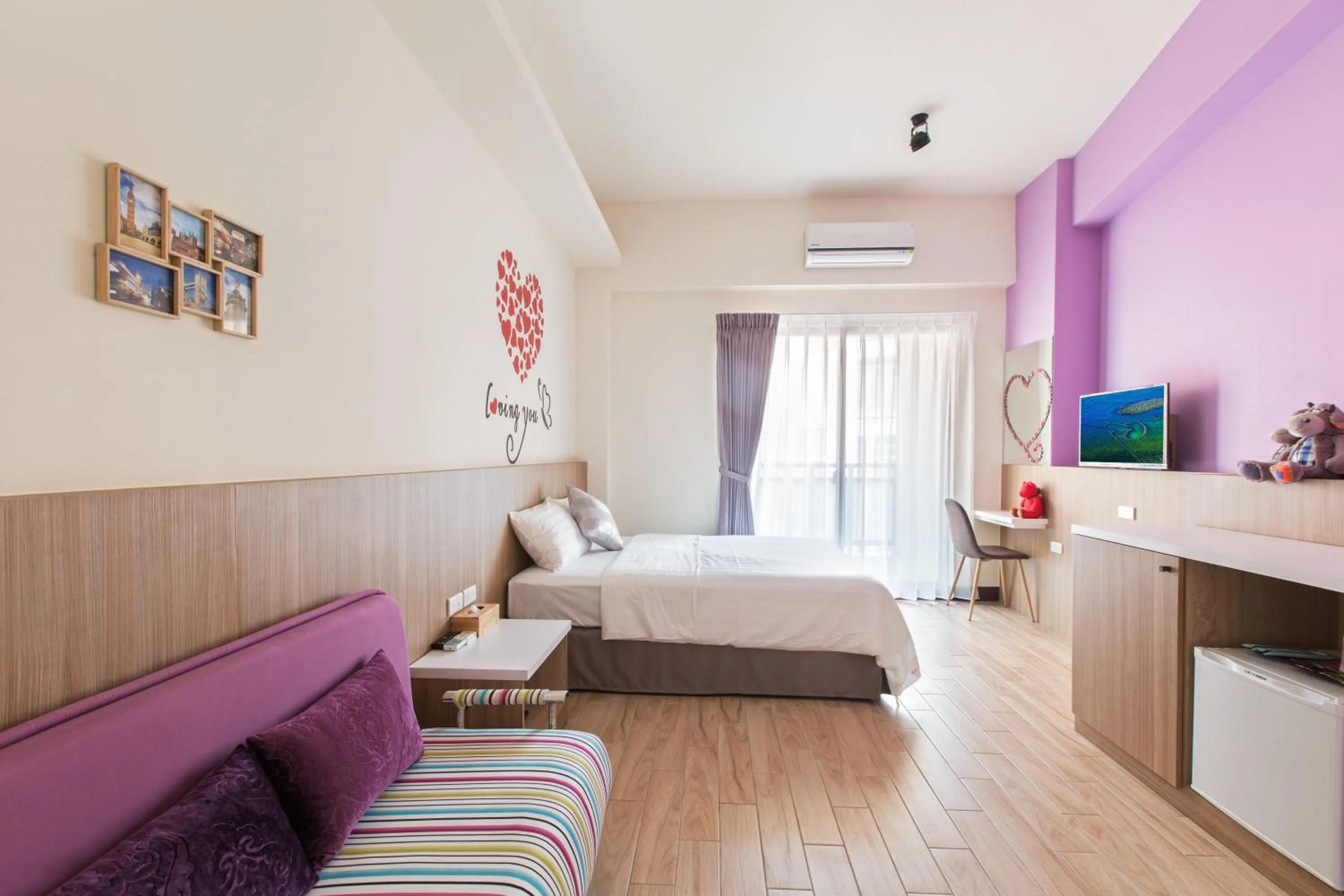 Bed in Sanwu Homestay