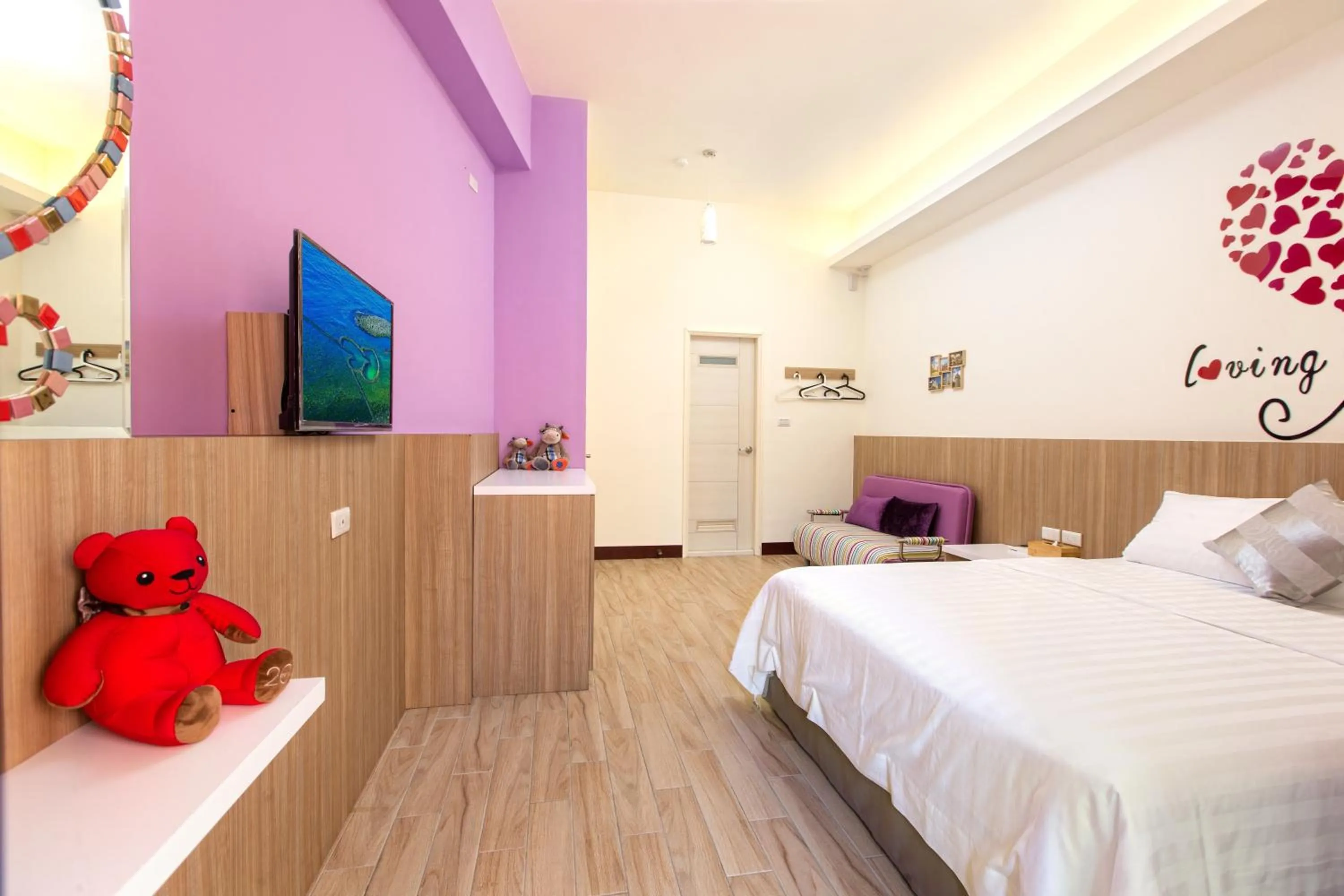 Bed in Sanwu Homestay