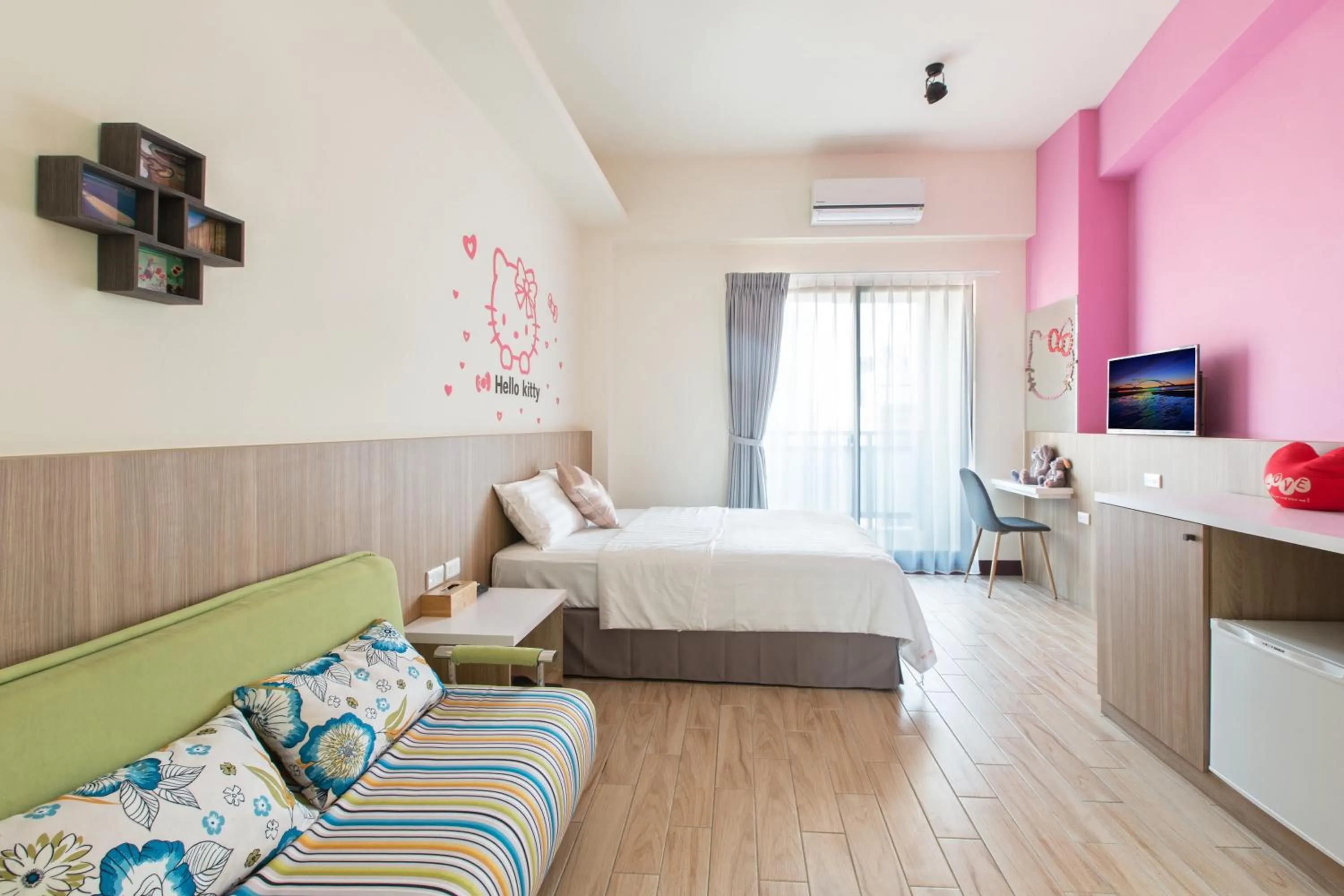 Photo of the whole room, Bed in Sanwu Homestay