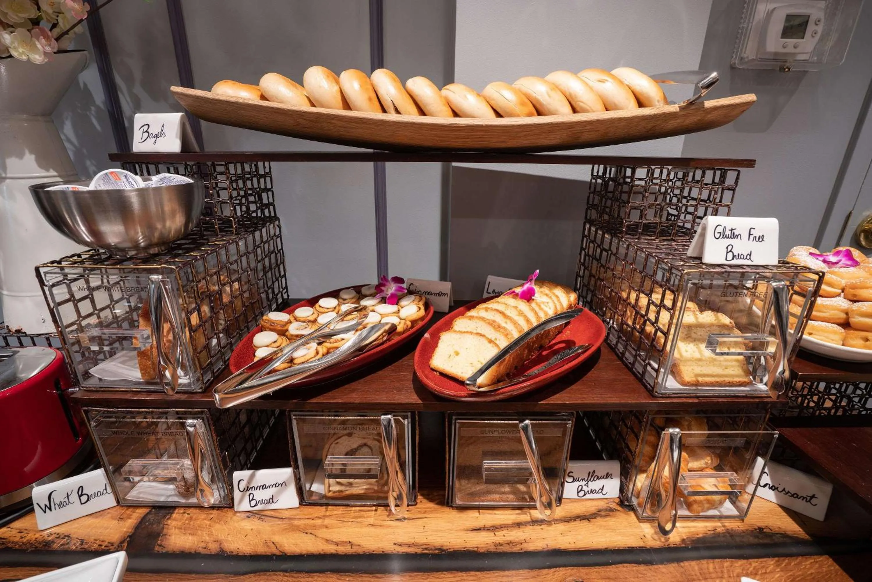 Breakfast in The Kendall Hotel at the Engine 7 Firehouse