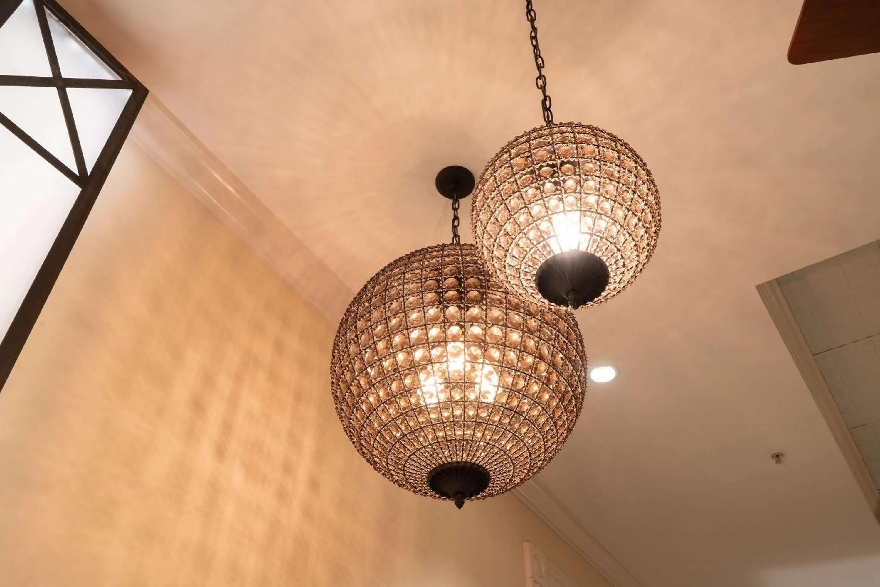 Lobby or reception in The Kendall Hotel at the Engine 7 Firehouse