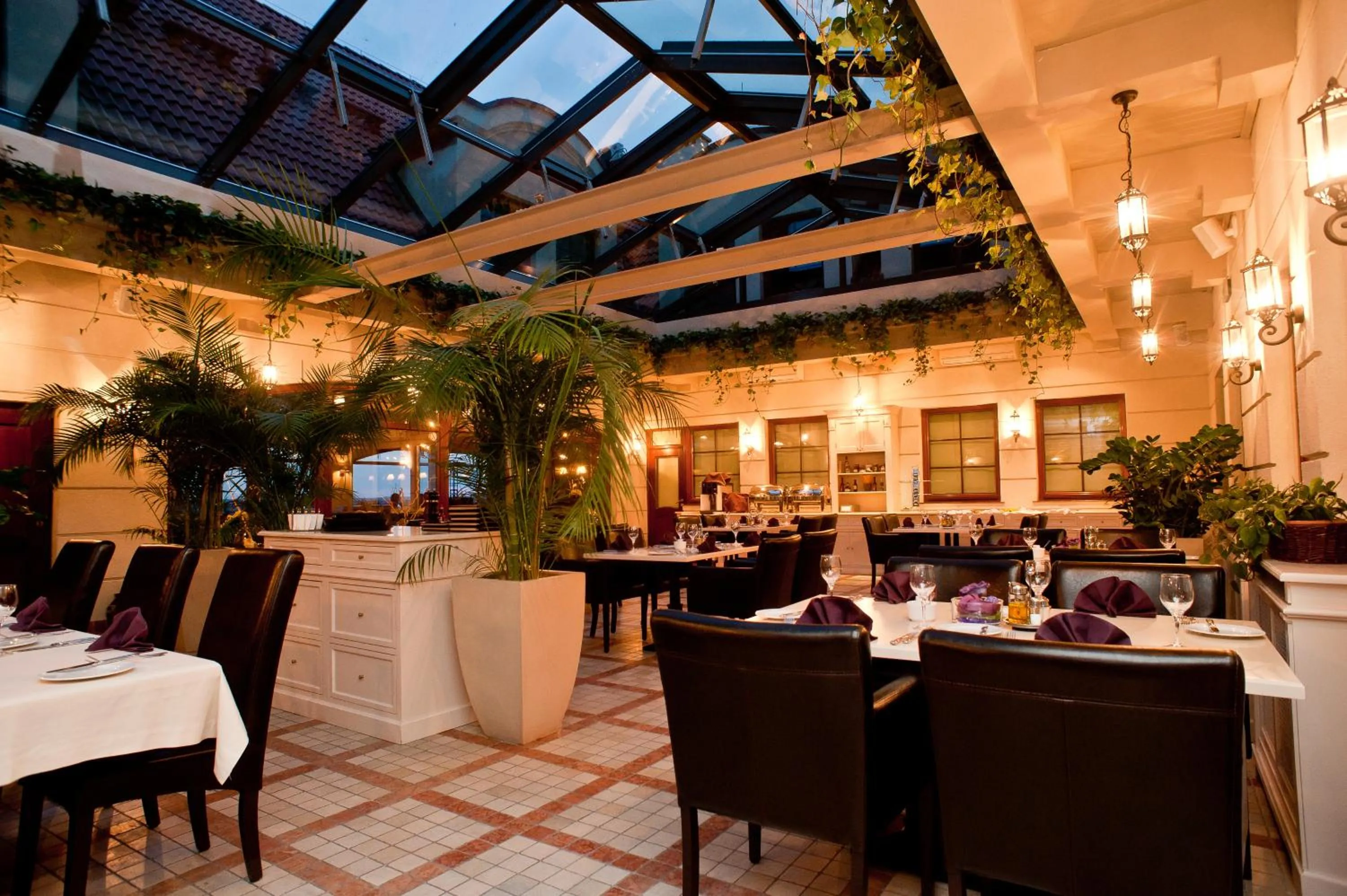 Patio in Hotel Tumski