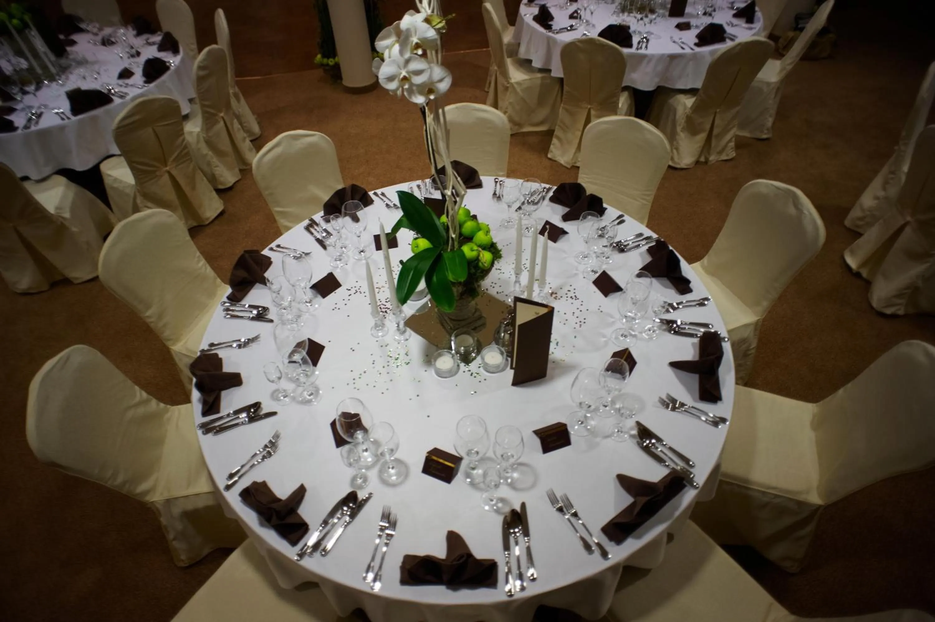 Bird's eye view in Hotel Tumski