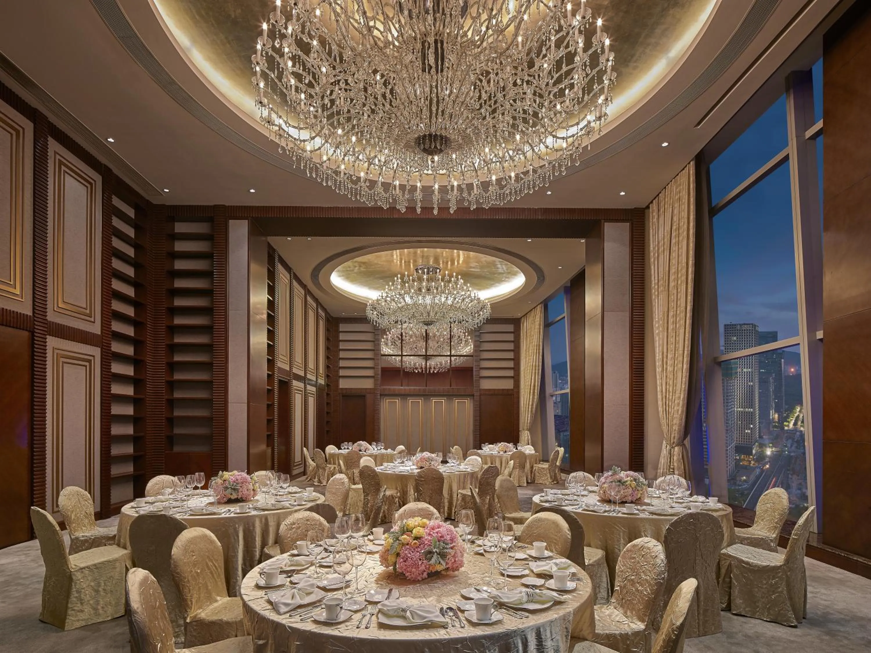 Banquet/Function facilities in Futian Shangri-La, Shenzhen,Near to Shenzhen Convention&Exhibition Centre, Futian Railway Station