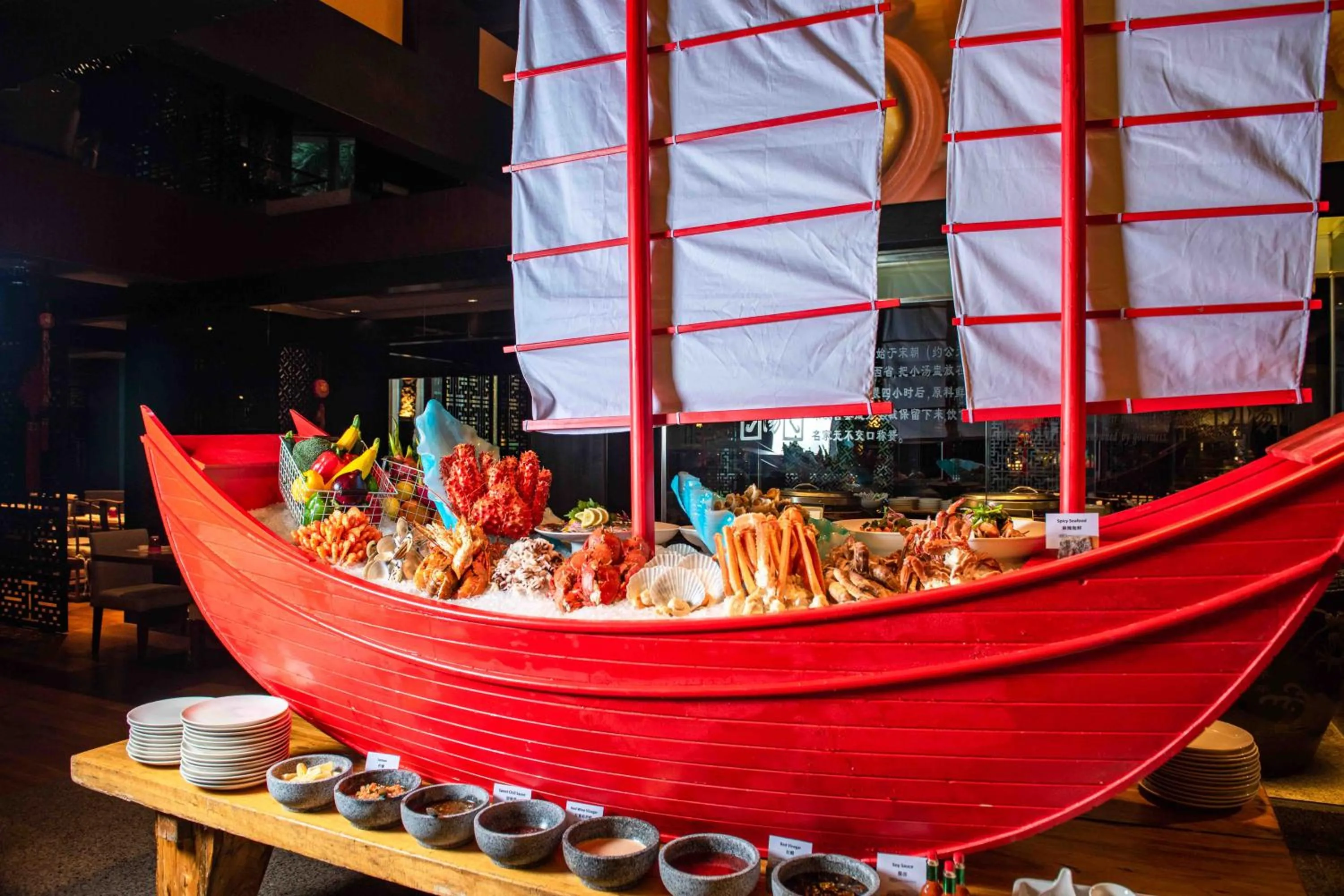 Restaurant/places to eat in Futian Shangri-La, Shenzhen,Near to Shenzhen Convention&Exhibition Centre, Futian Railway Station