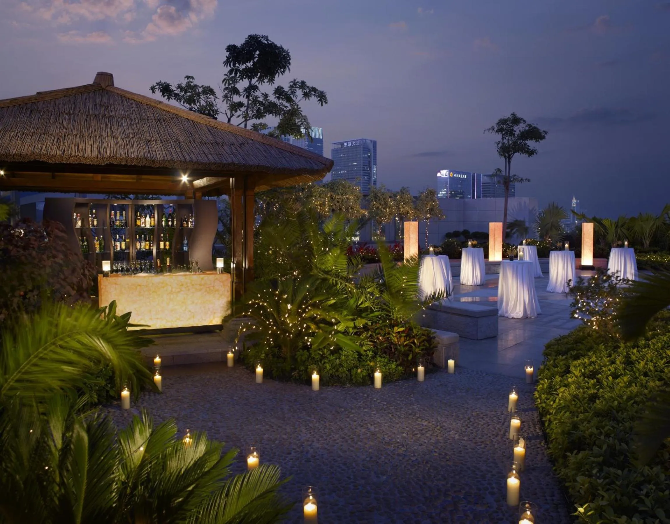 Balcony/Terrace in Futian Shangri-La, Shenzhen,Near to Shenzhen Convention&Exhibition Centre, Futian Railway Station