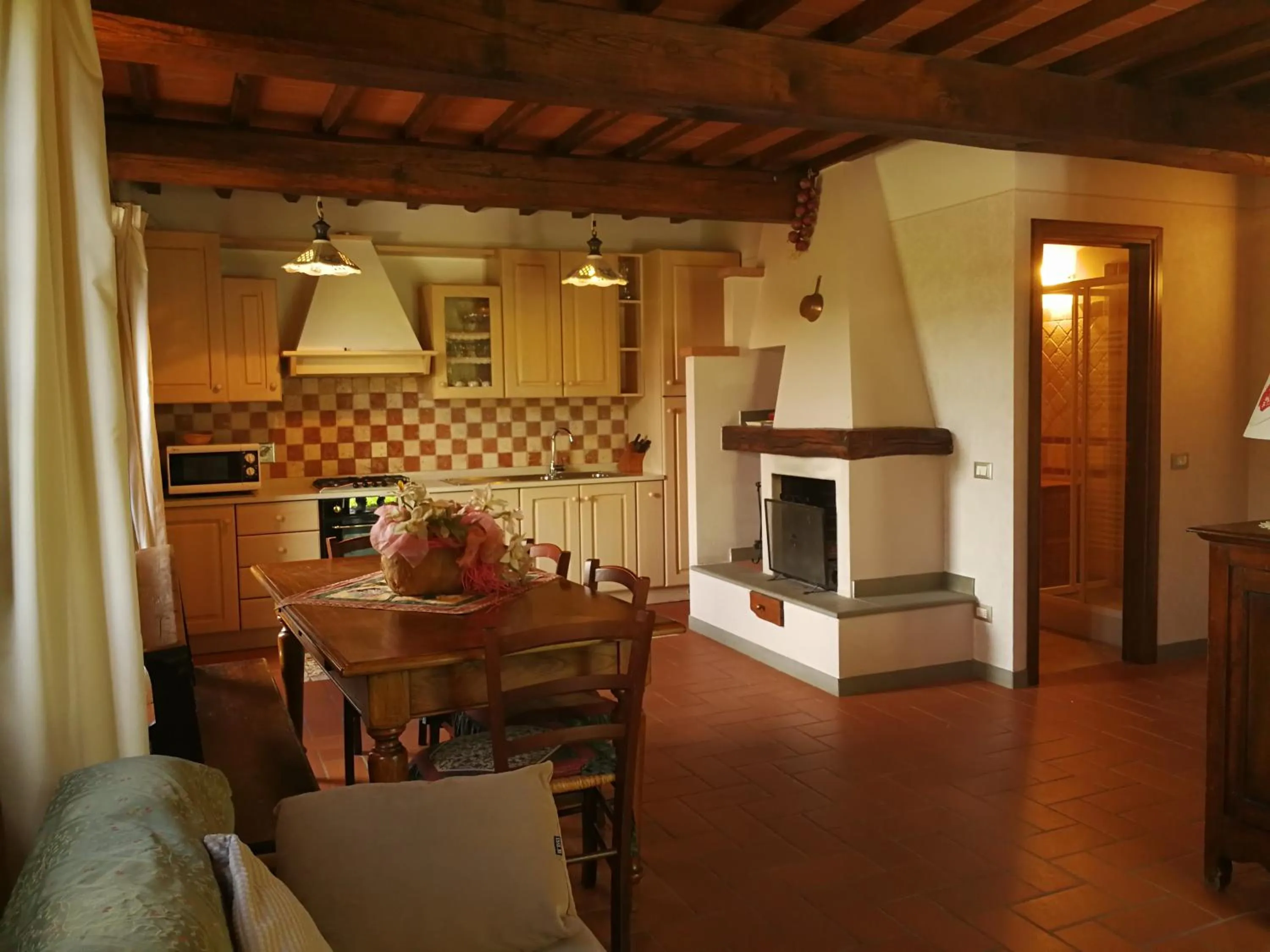 Kitchen or kitchenette in Residence il Poggiolino