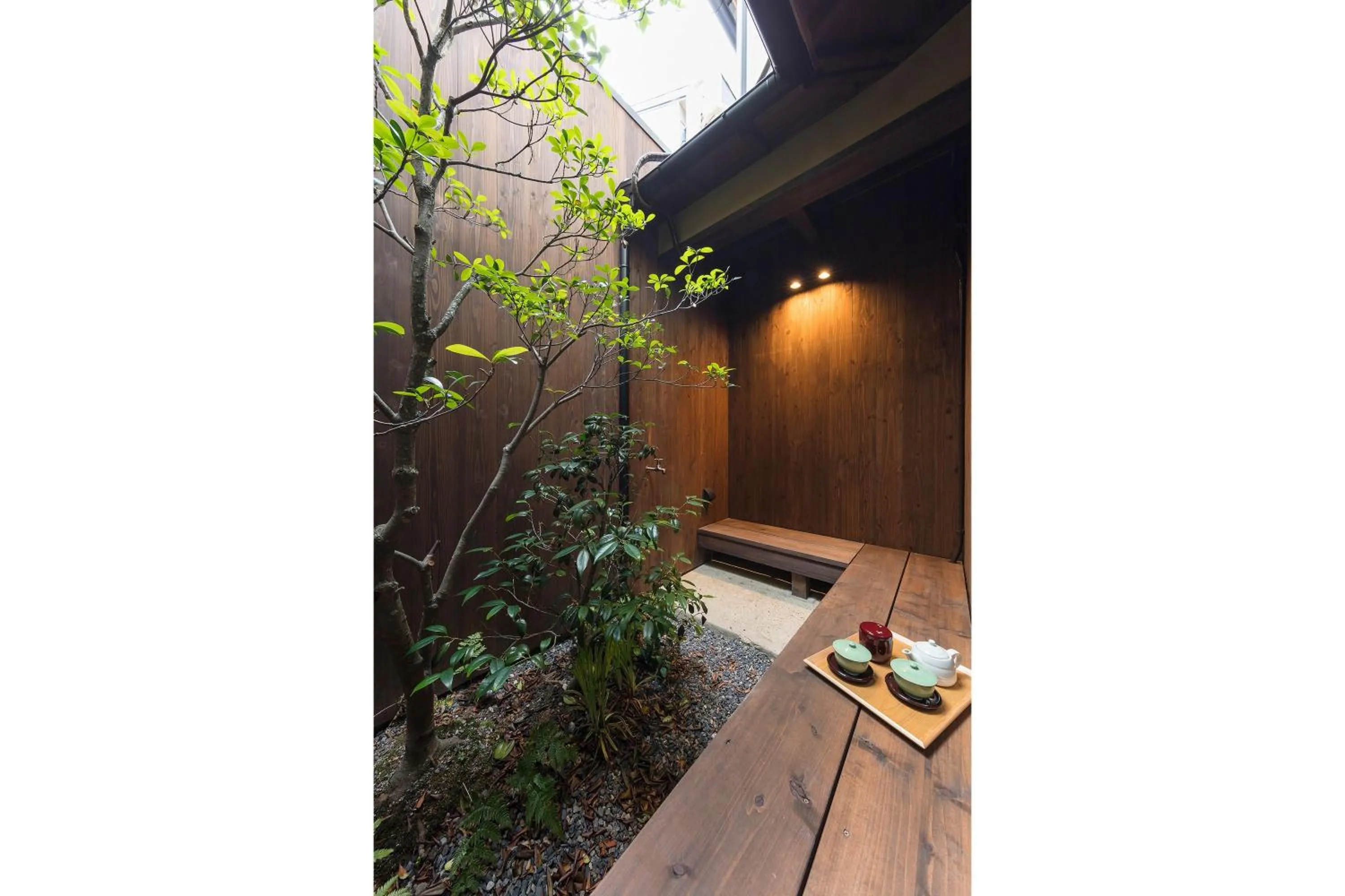 Garden in Akebono an Machiya House