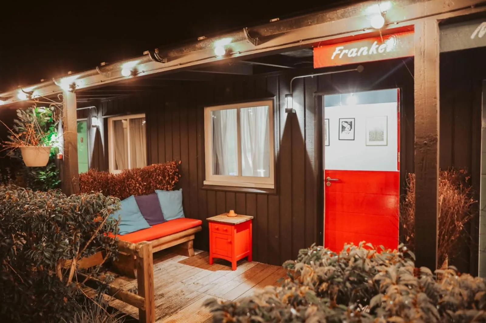 Patio in The Running Horse