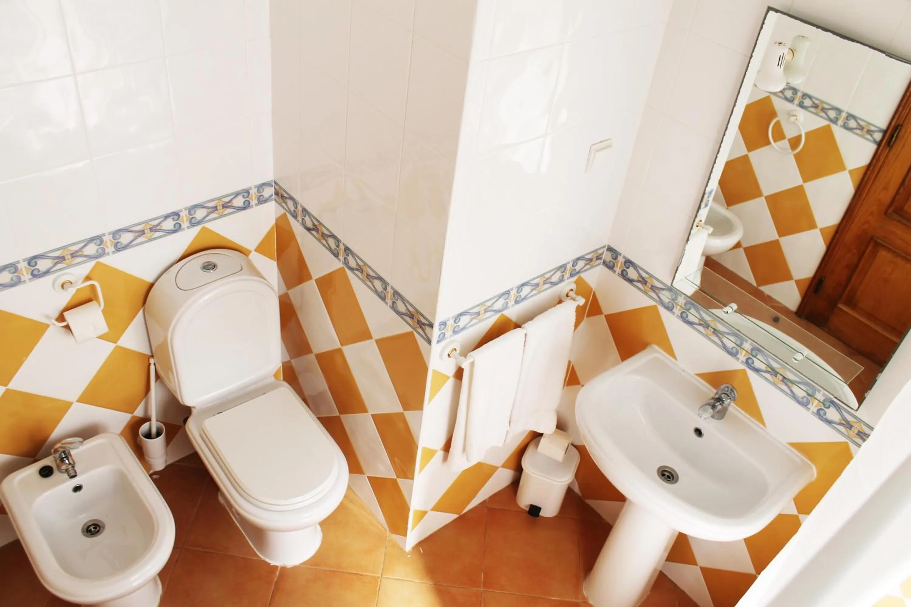 Bathroom in Oasis Beach Apartments