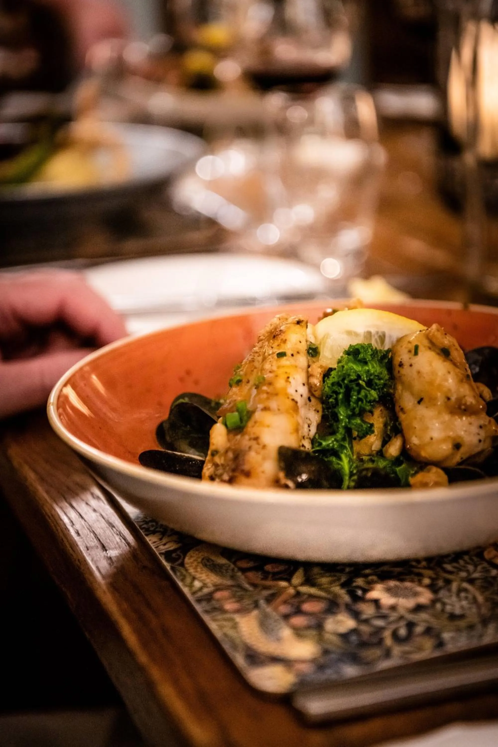 Food in Luttrell Arms