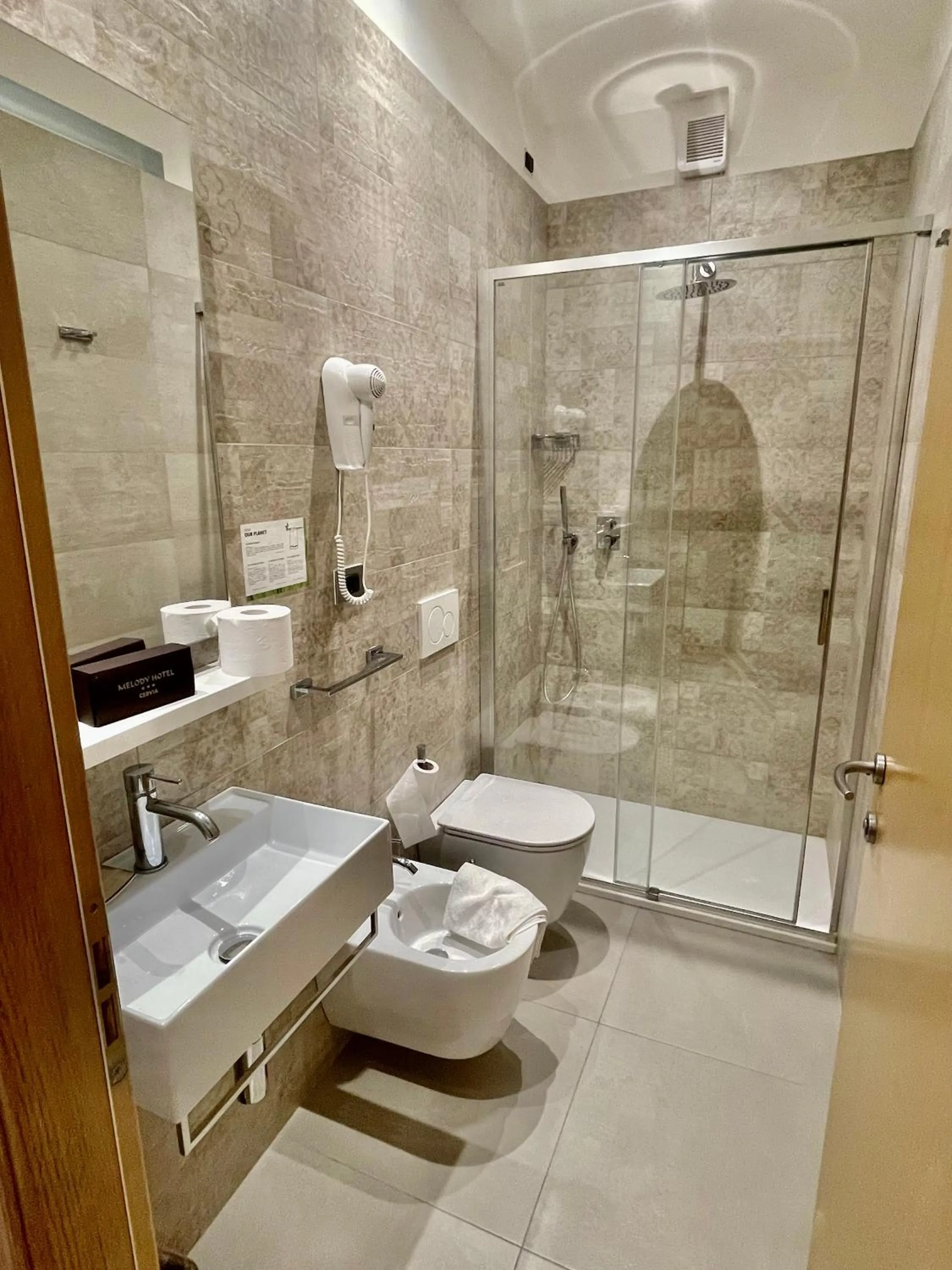 Bathroom in Melody Hotel