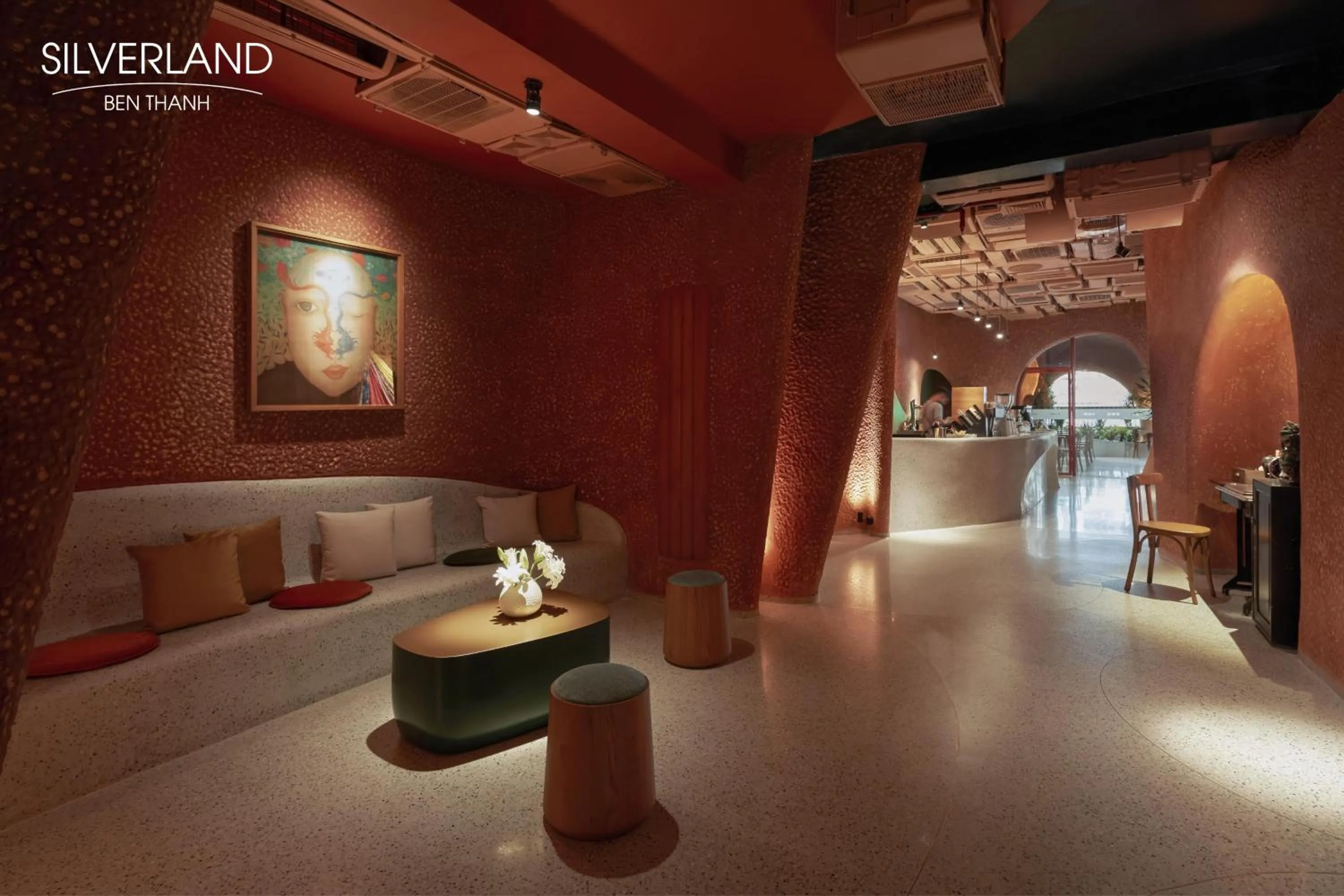 Seating area in Silverland Bến Thành