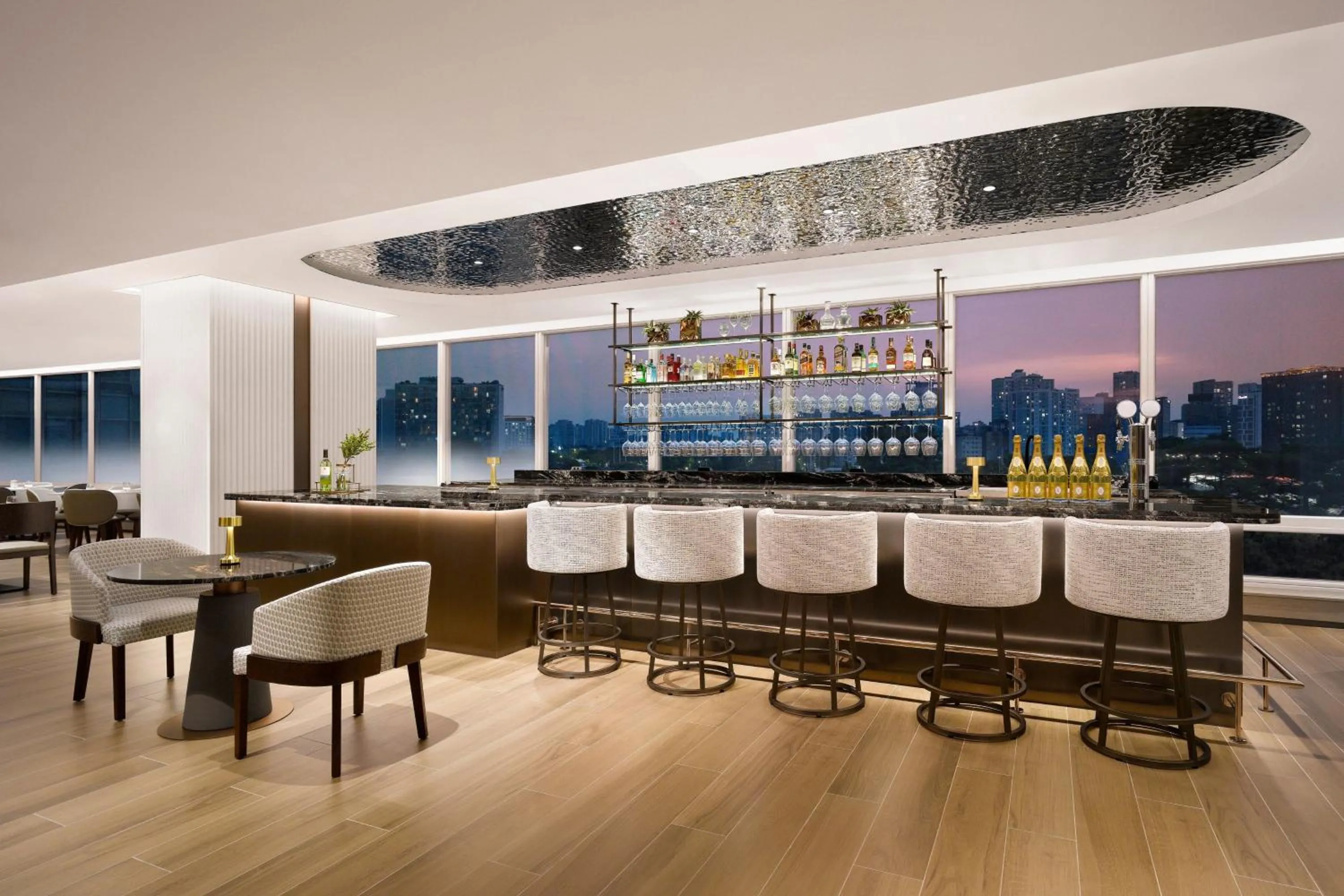 Lounge or bar in Marriott Executive Apartment Seoul