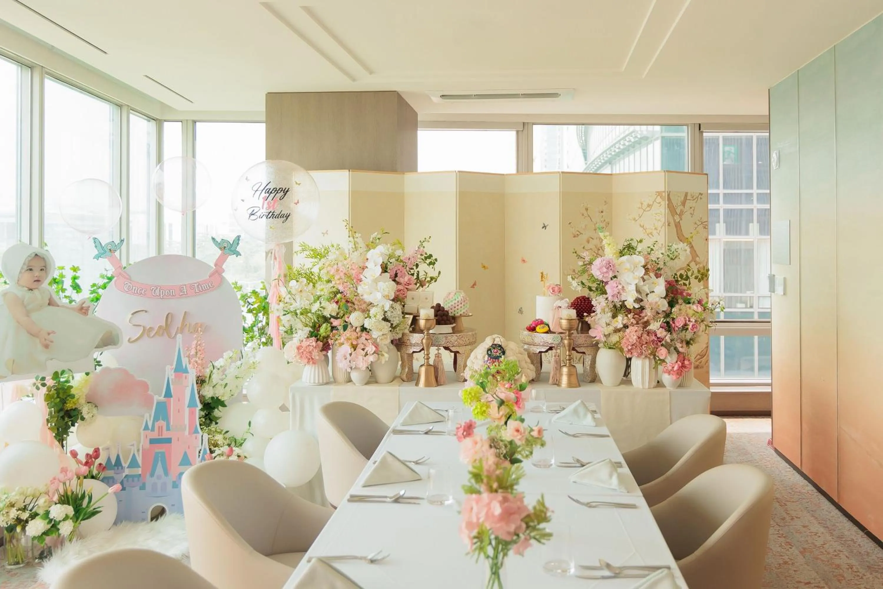 Meeting/conference room in Marriott Executive Apartment Seoul