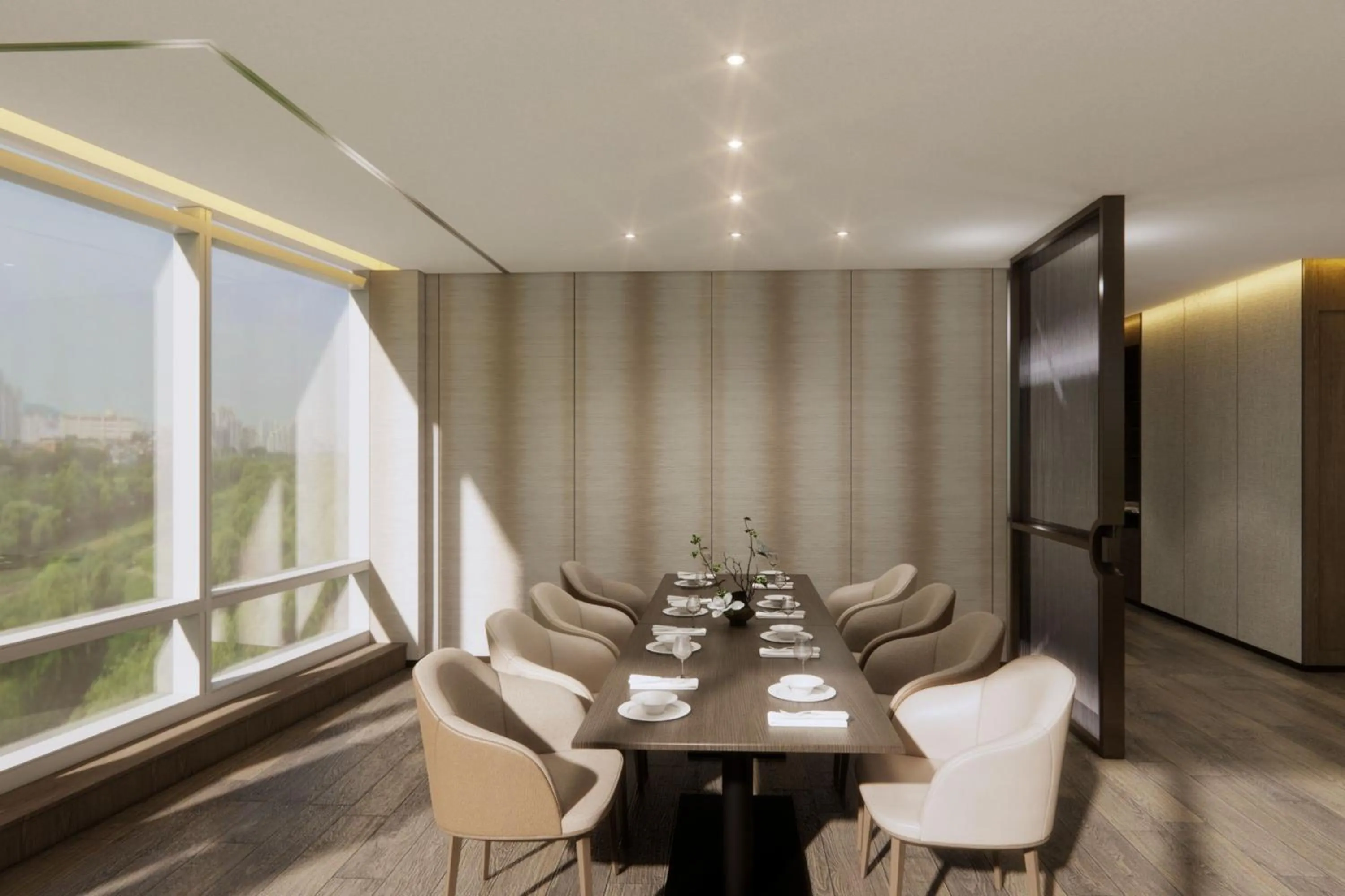 Restaurant/places to eat in Marriott Executive Apartment Seoul