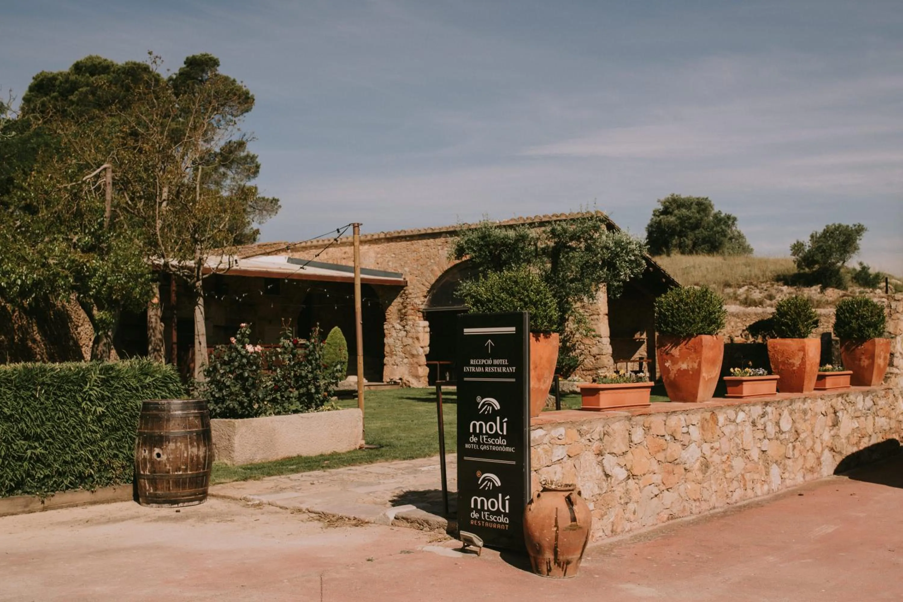 Property building in Hotel Molí de l'Escala