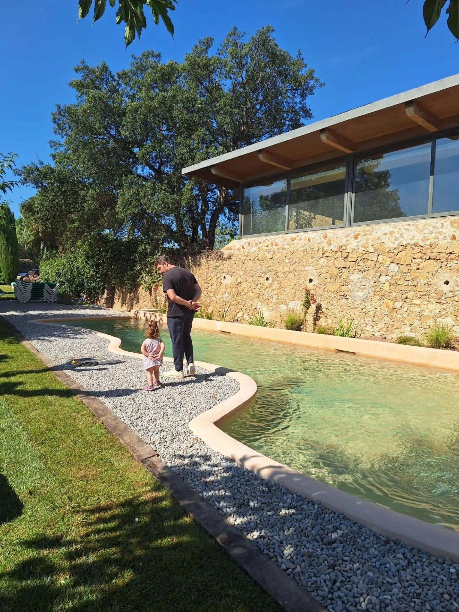 Swimming pool in Hotel Molí de l'Escala