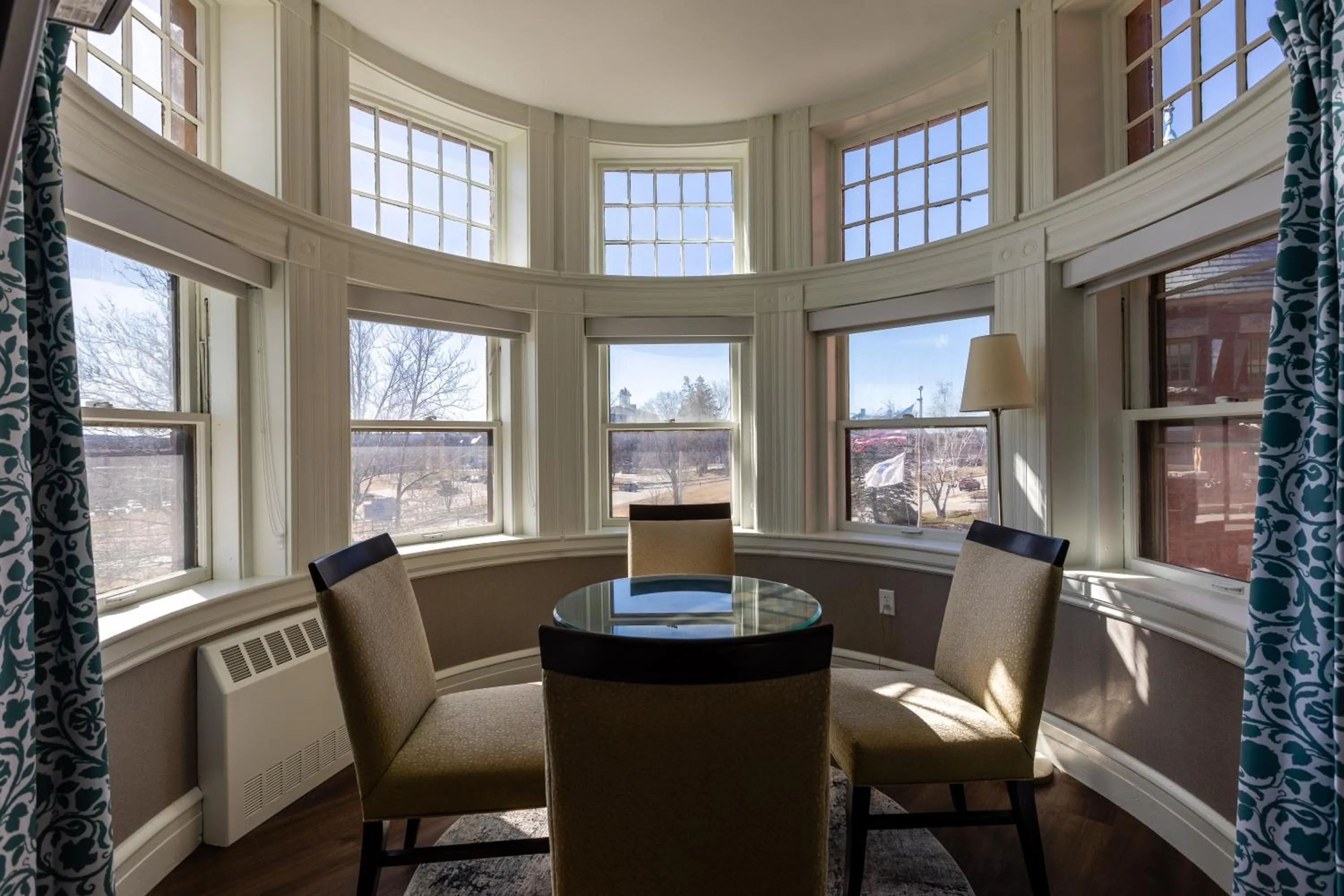 Seating area in The Centennial Hotel