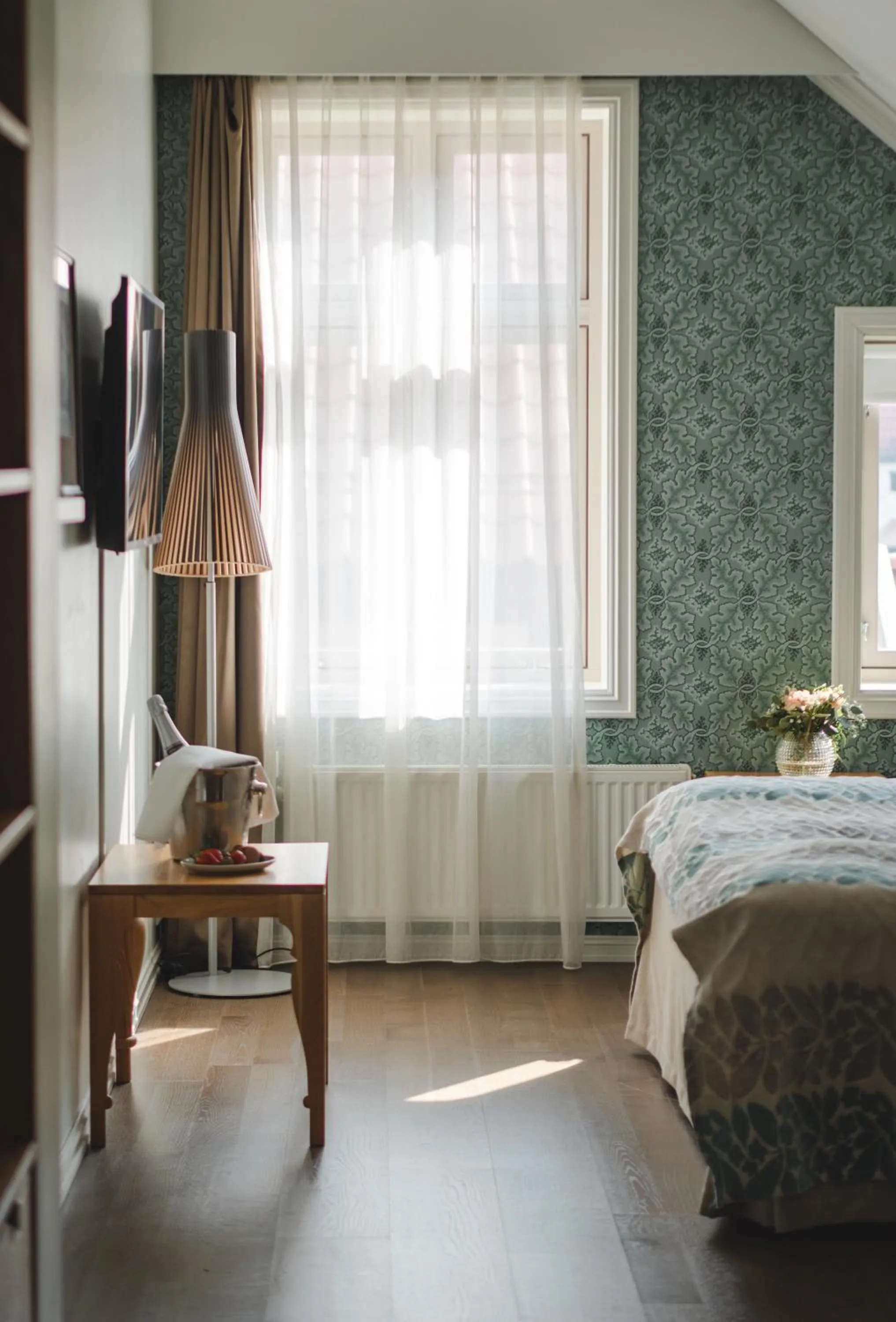 Photo of the whole room, Bed in Grand Hotel Egersund