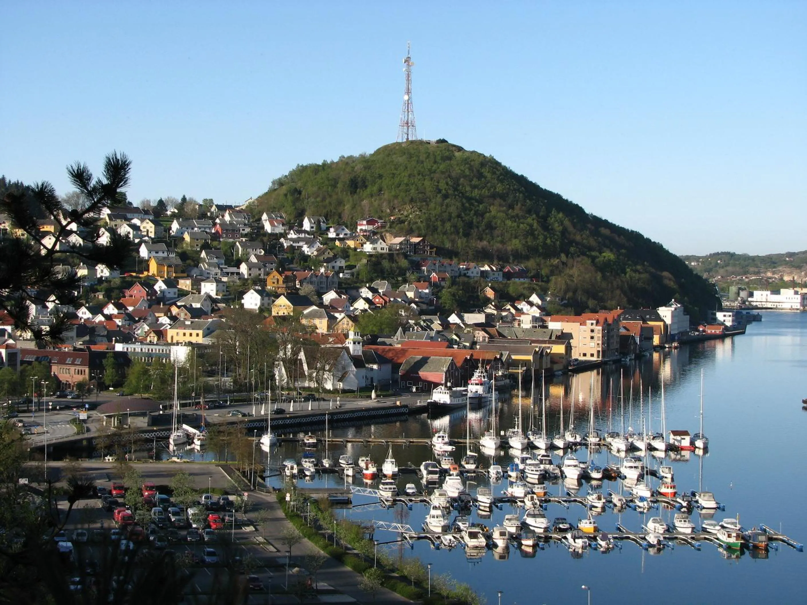 Bird's eye view in Grand Hotel Egersund