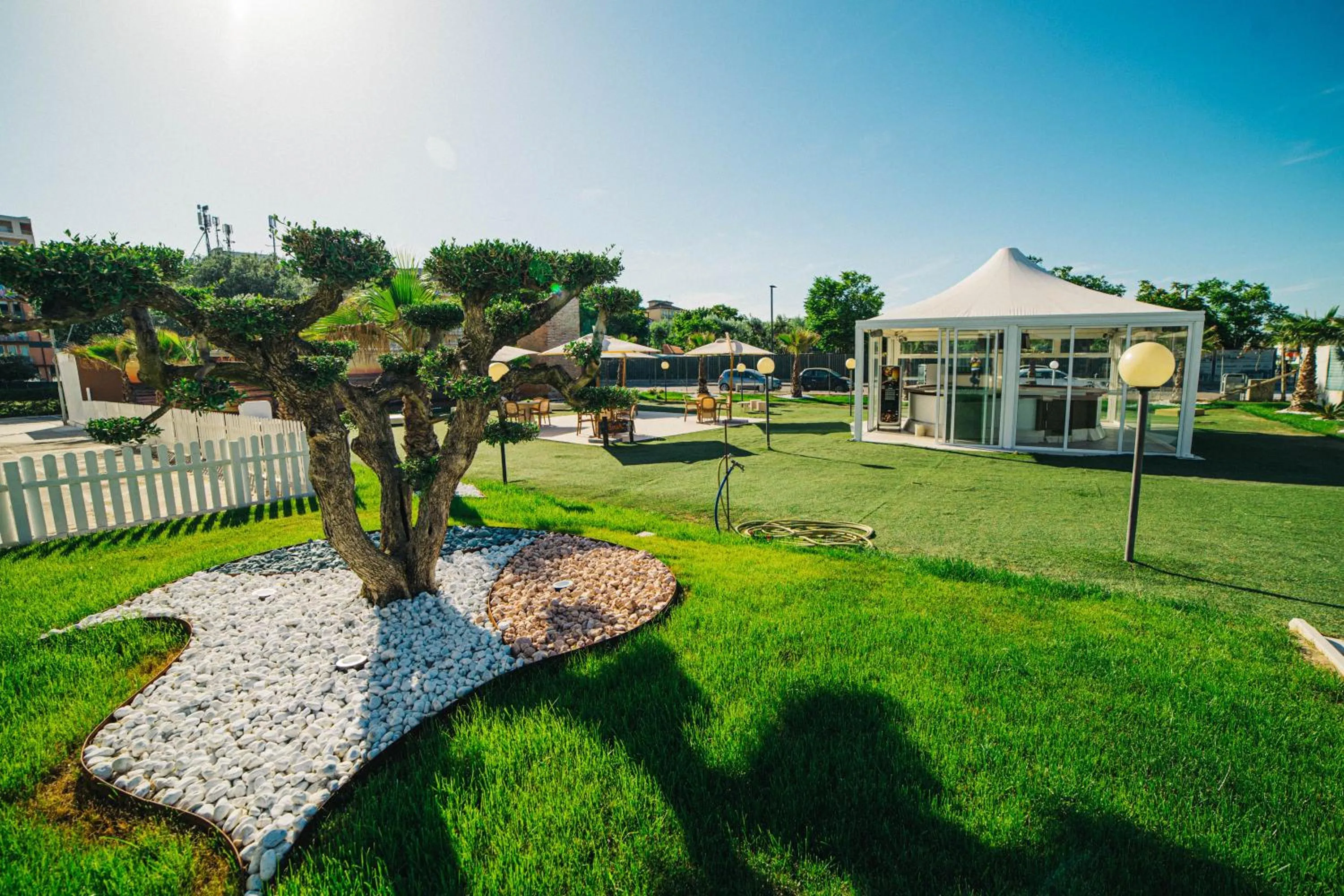Garden in Hotel Park