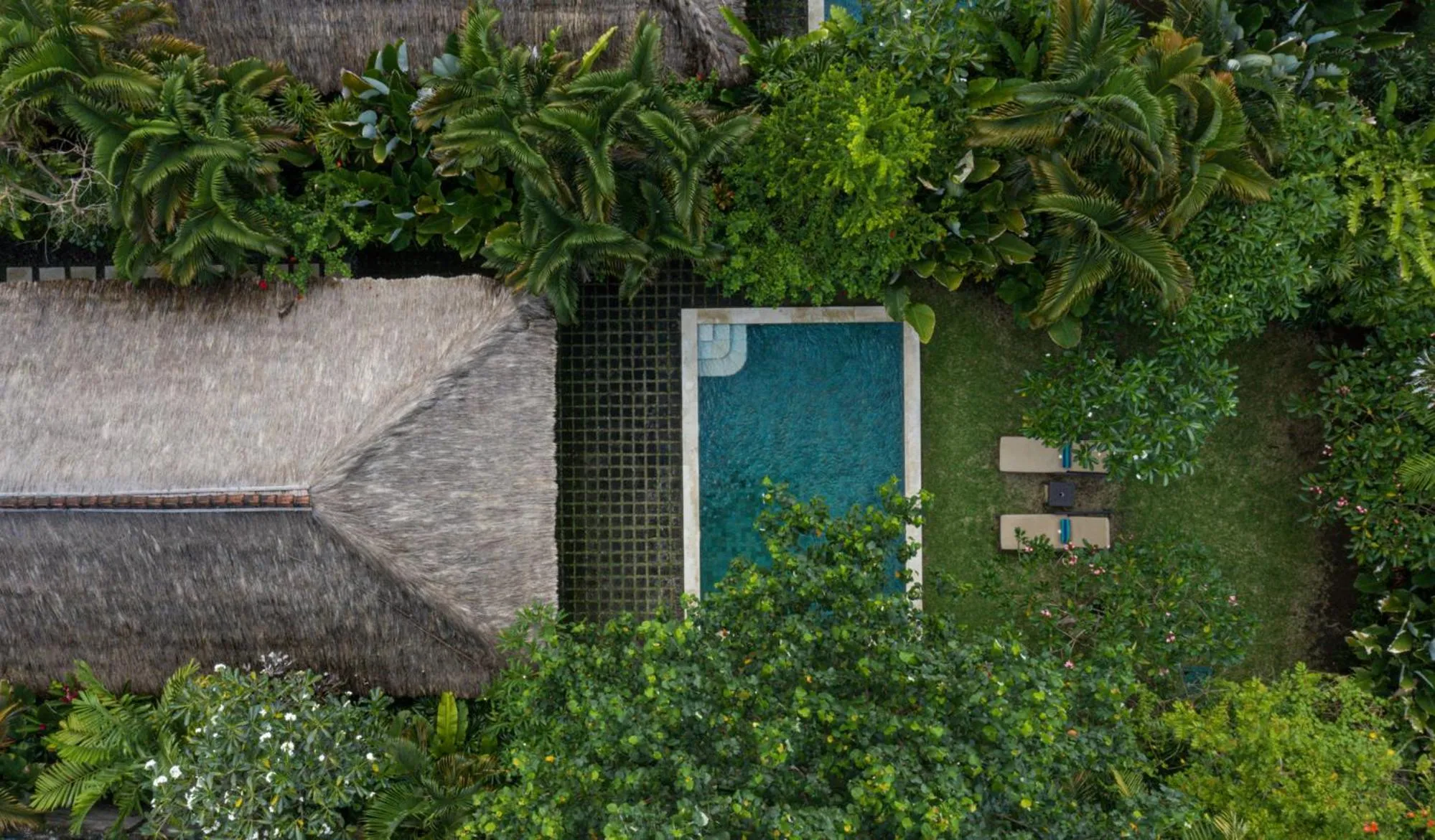 Bird's eye view in Villa Canggu by Plataran