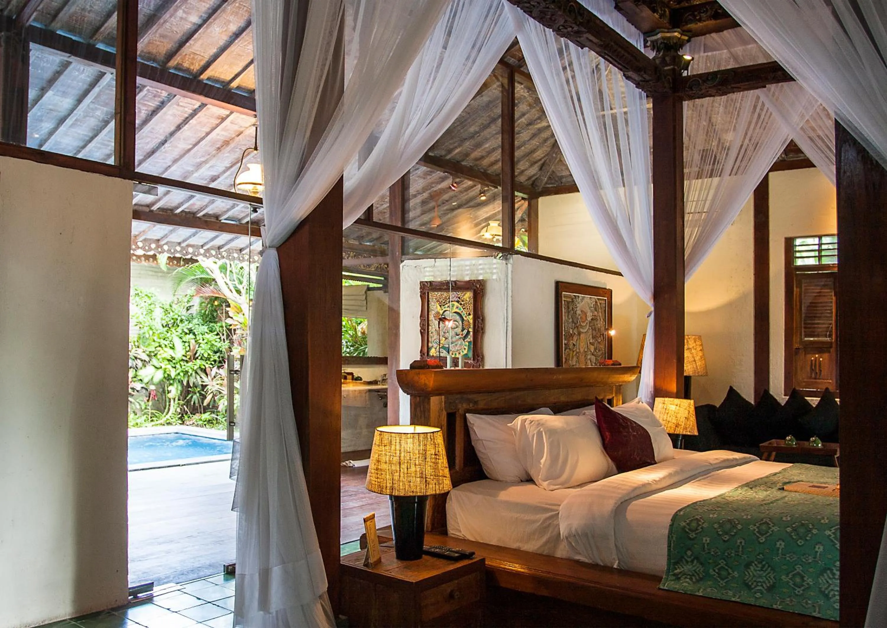 Bed in Villa Canggu by Plataran