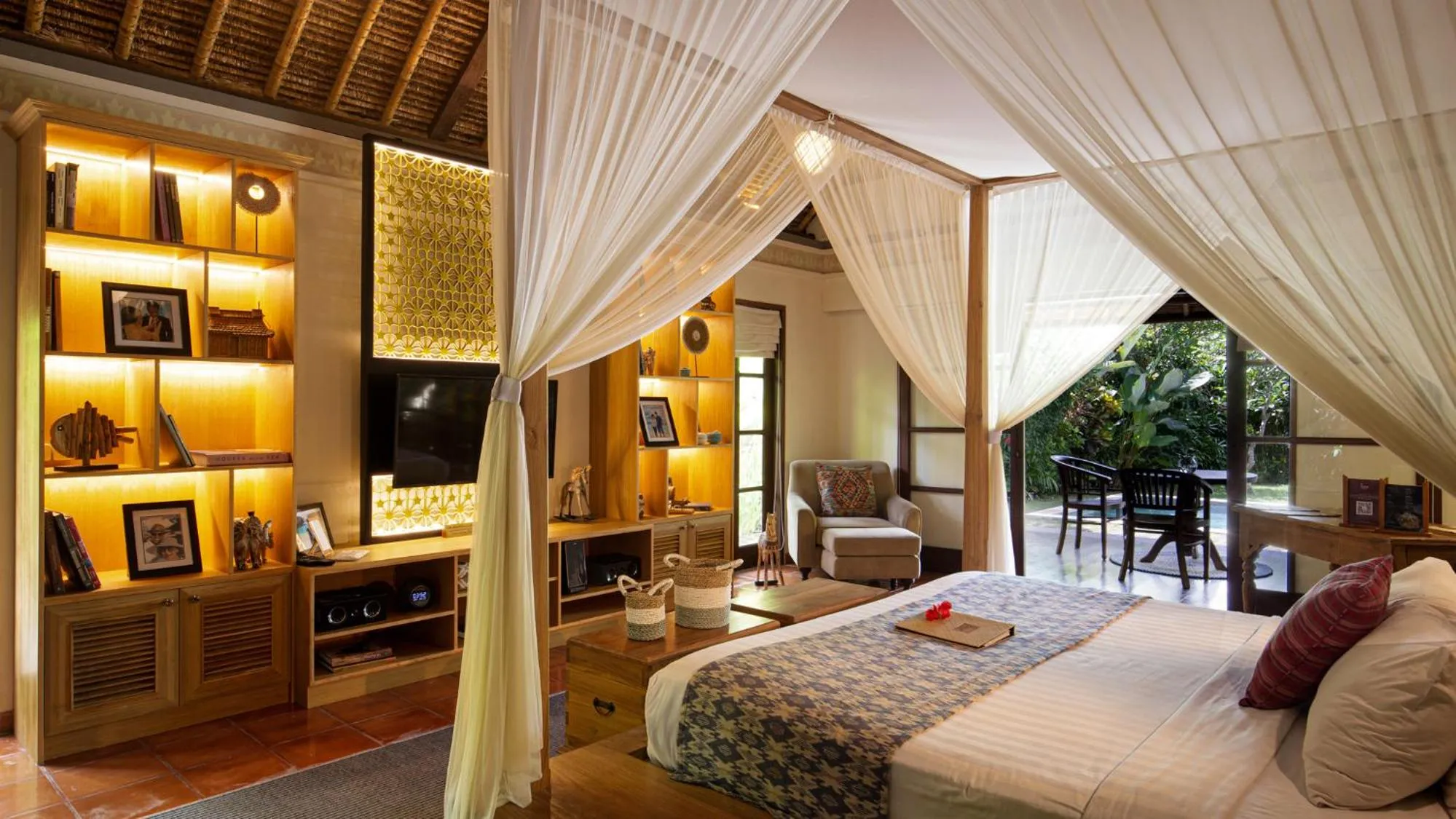 Bed in Villa Canggu by Plataran