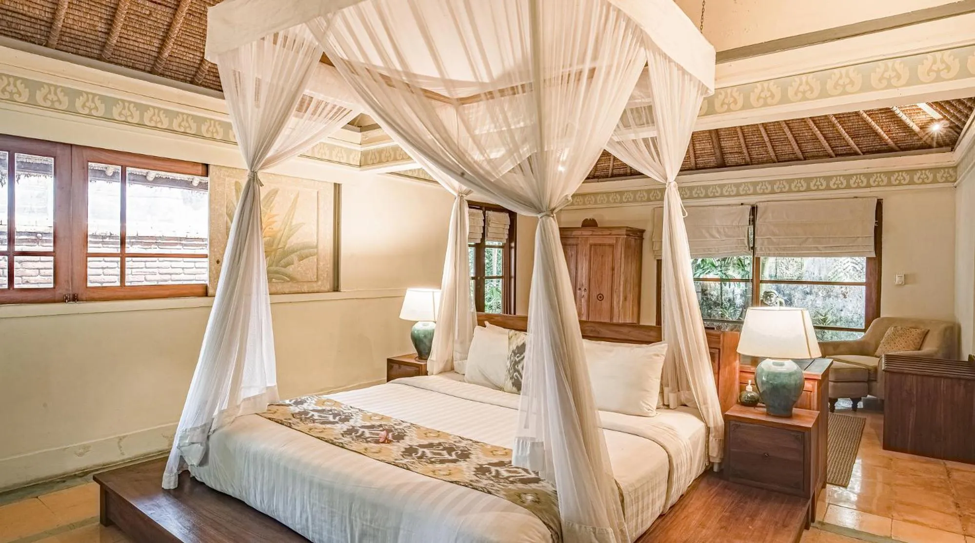 Bed in Villa Canggu by Plataran