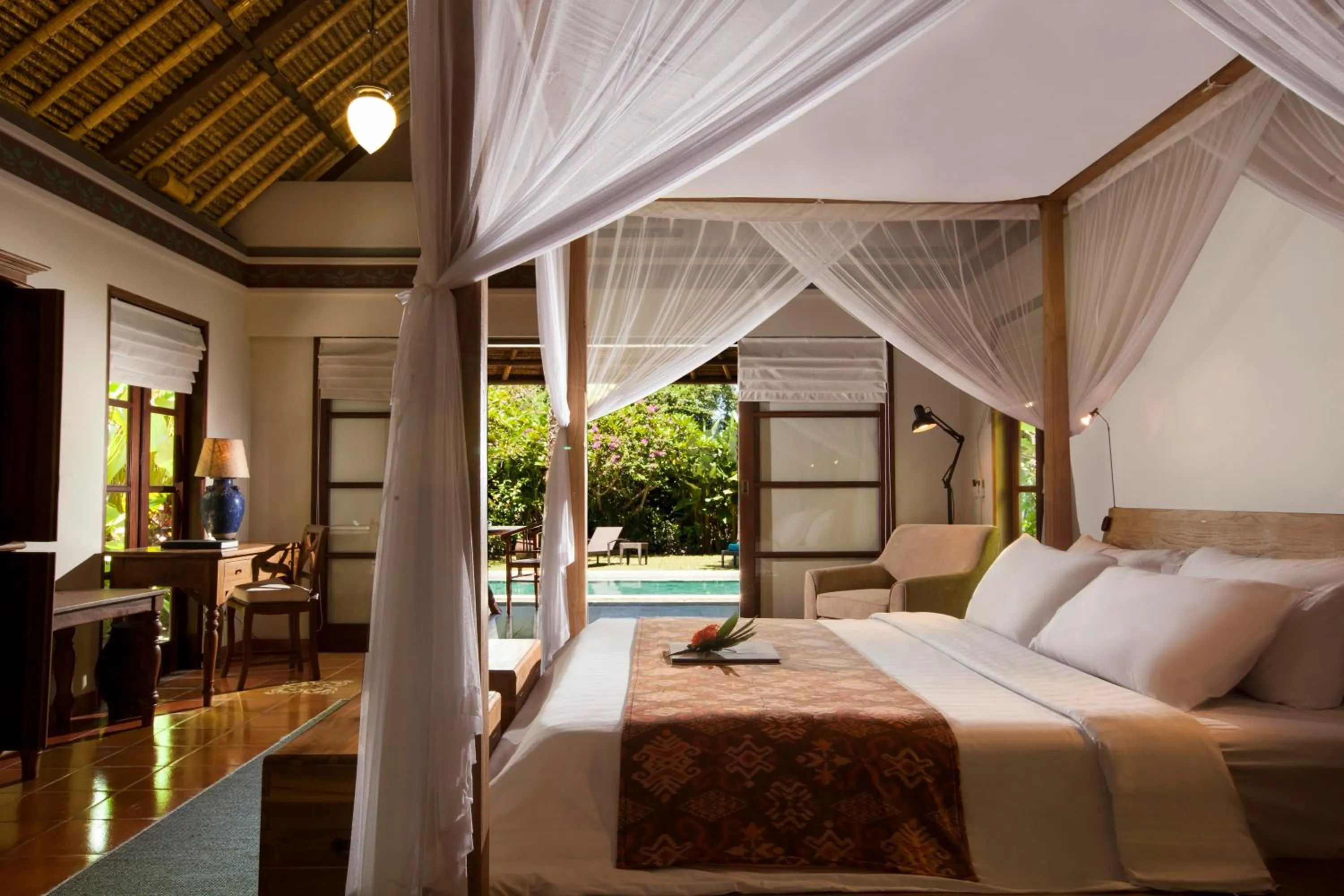 Bedroom, Bed in Villa Canggu by Plataran