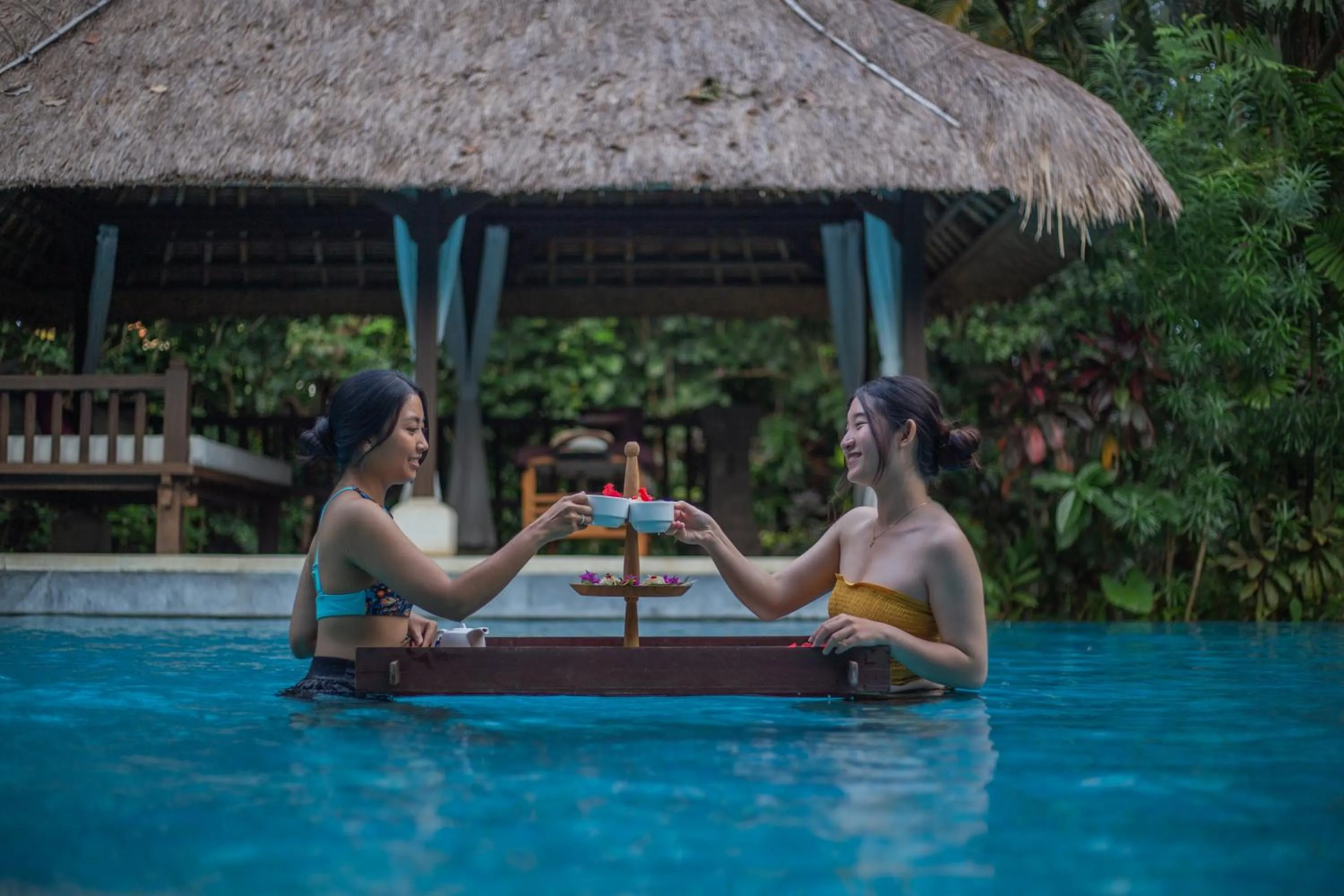Pool view in Villa Canggu by Plataran