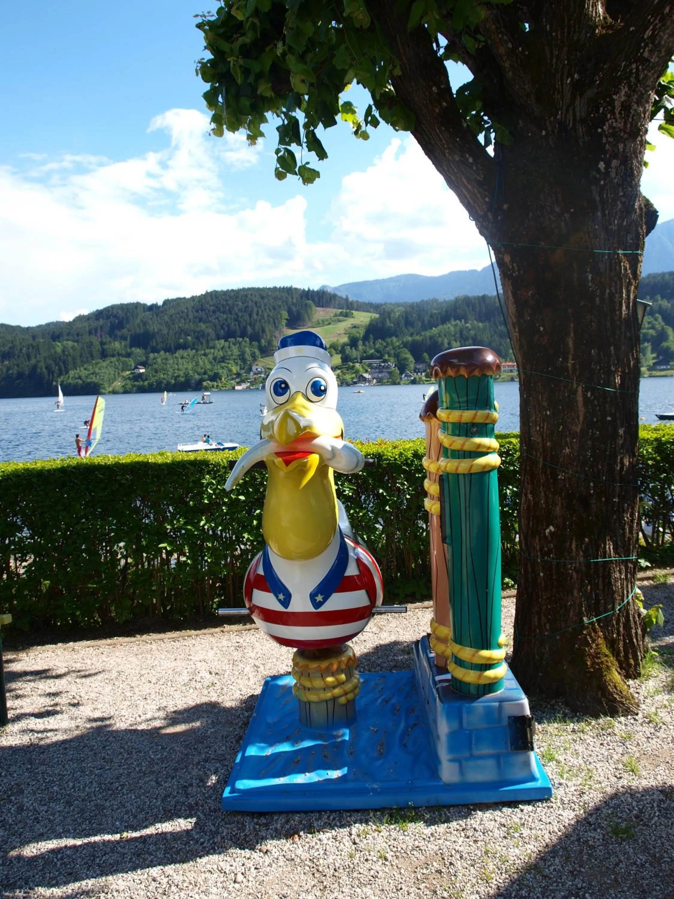 Children play ground in Strandhotel Pichler