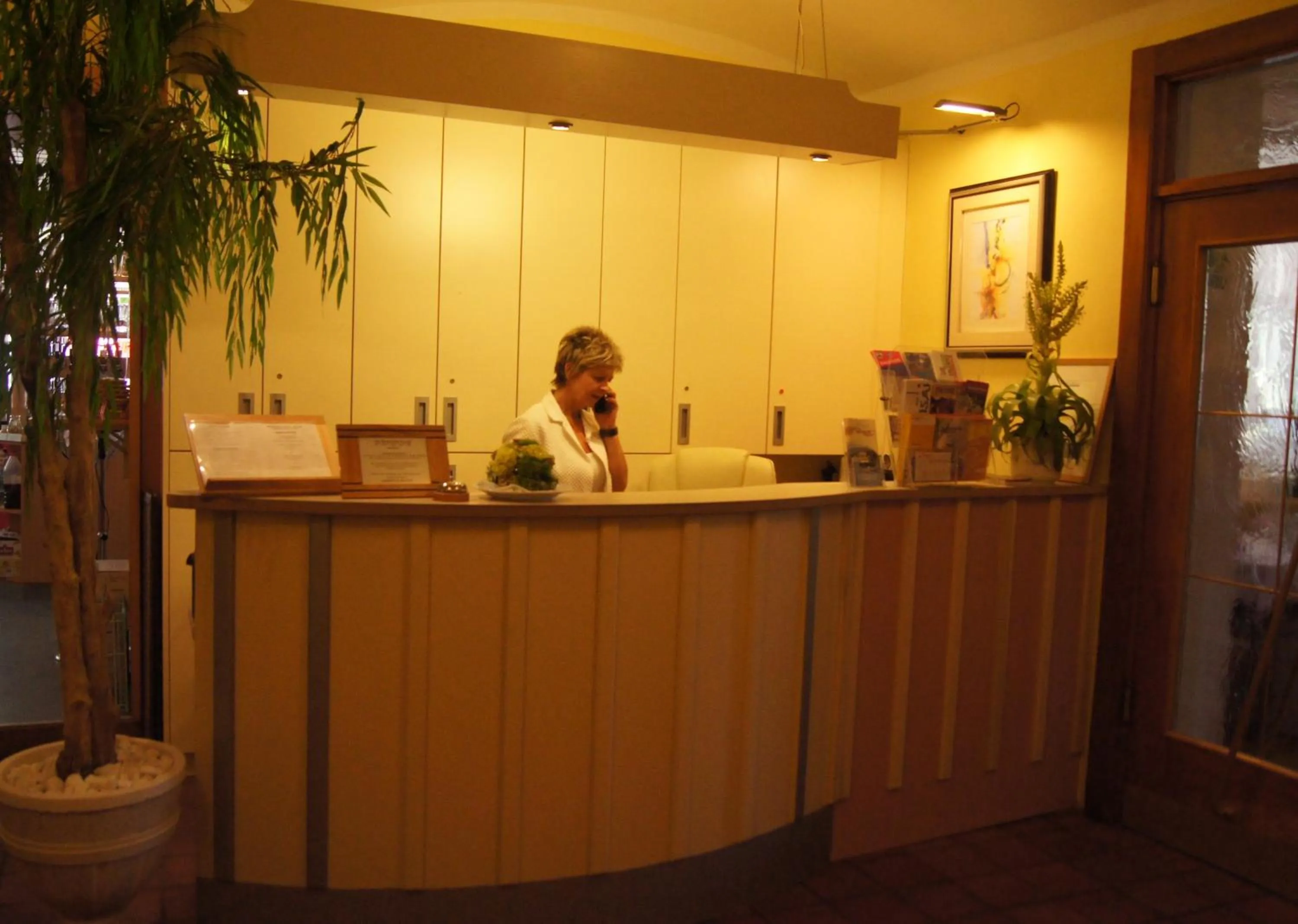 Lobby or reception in Strandhotel Pichler