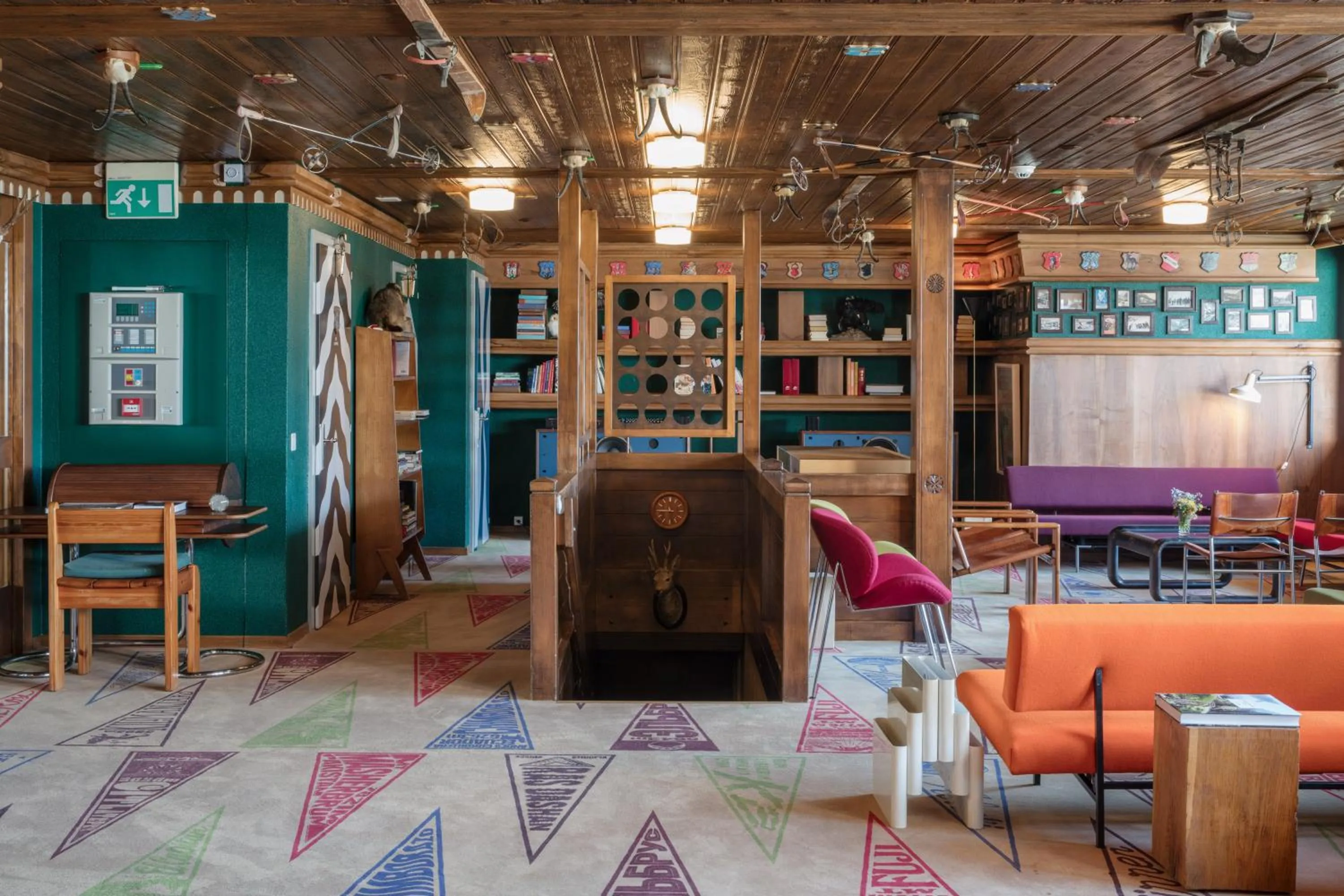 Living room in Hotel Drei Berge