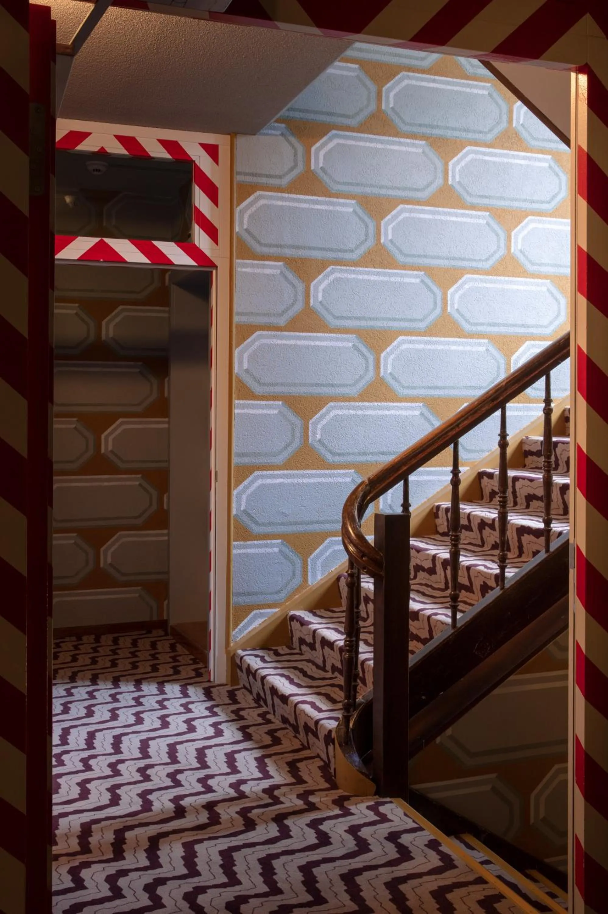 Decorative detail in Hotel Drei Berge