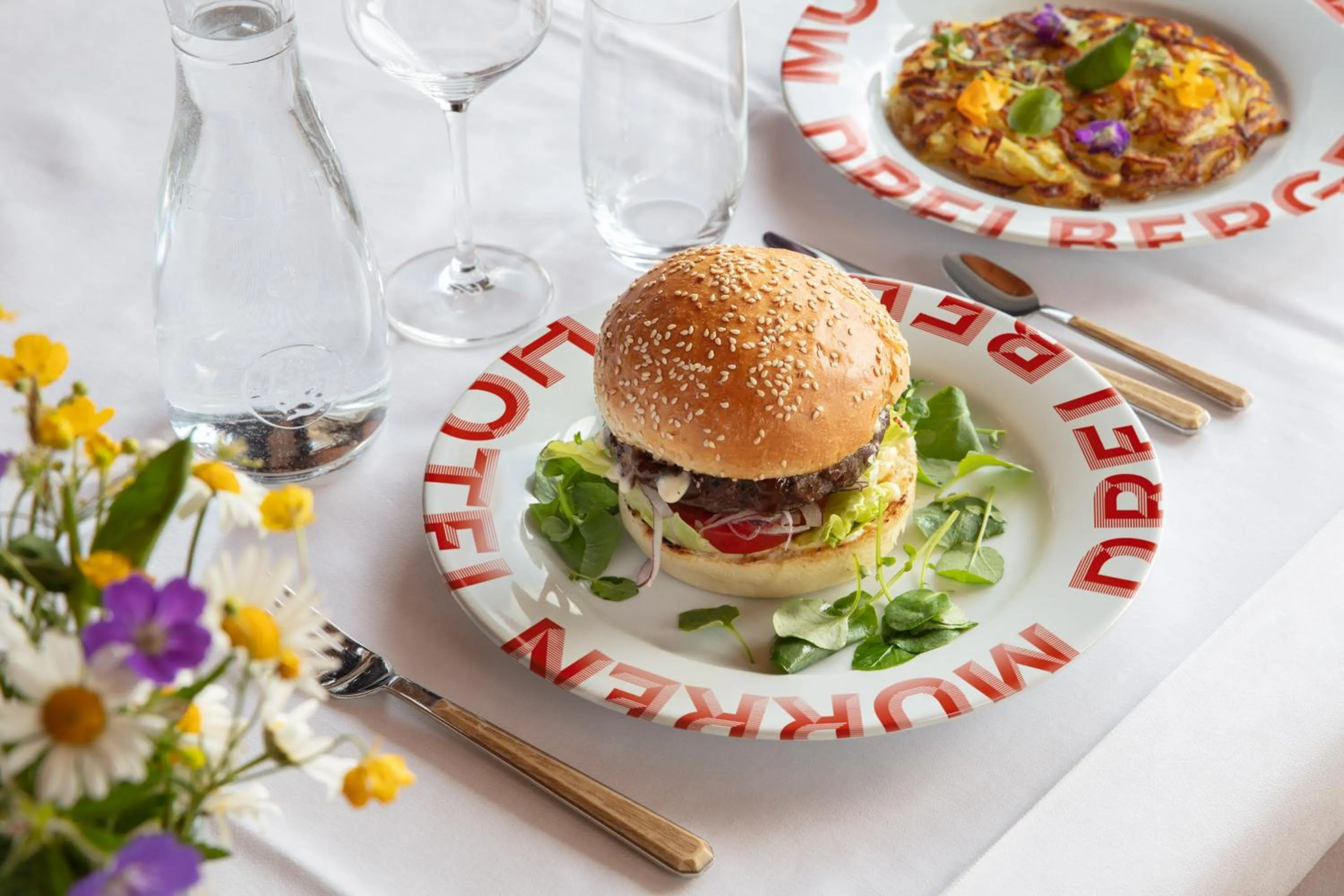 Food and drinks in Hotel Drei Berge