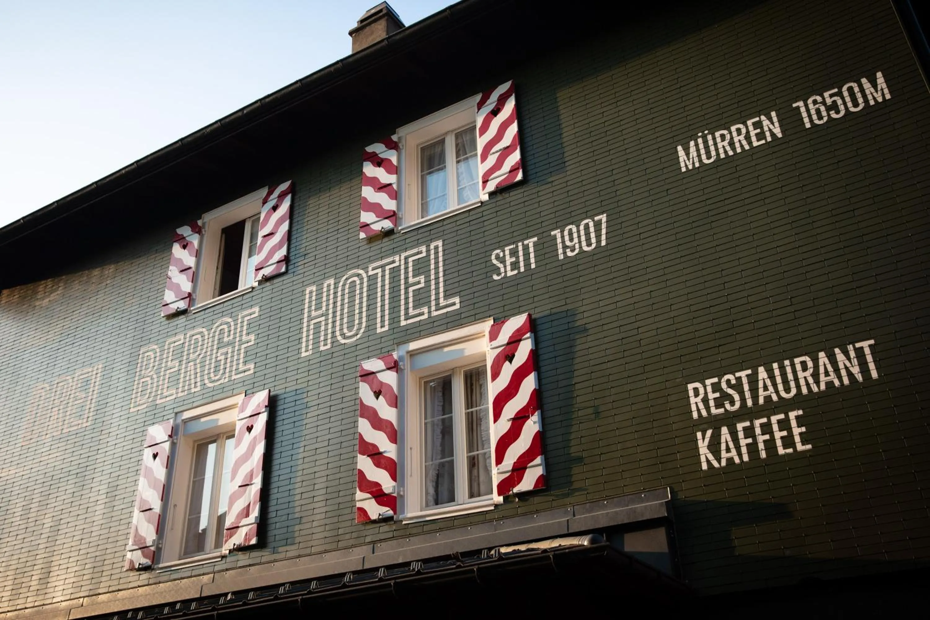 Facade/entrance in Hotel Drei Berge