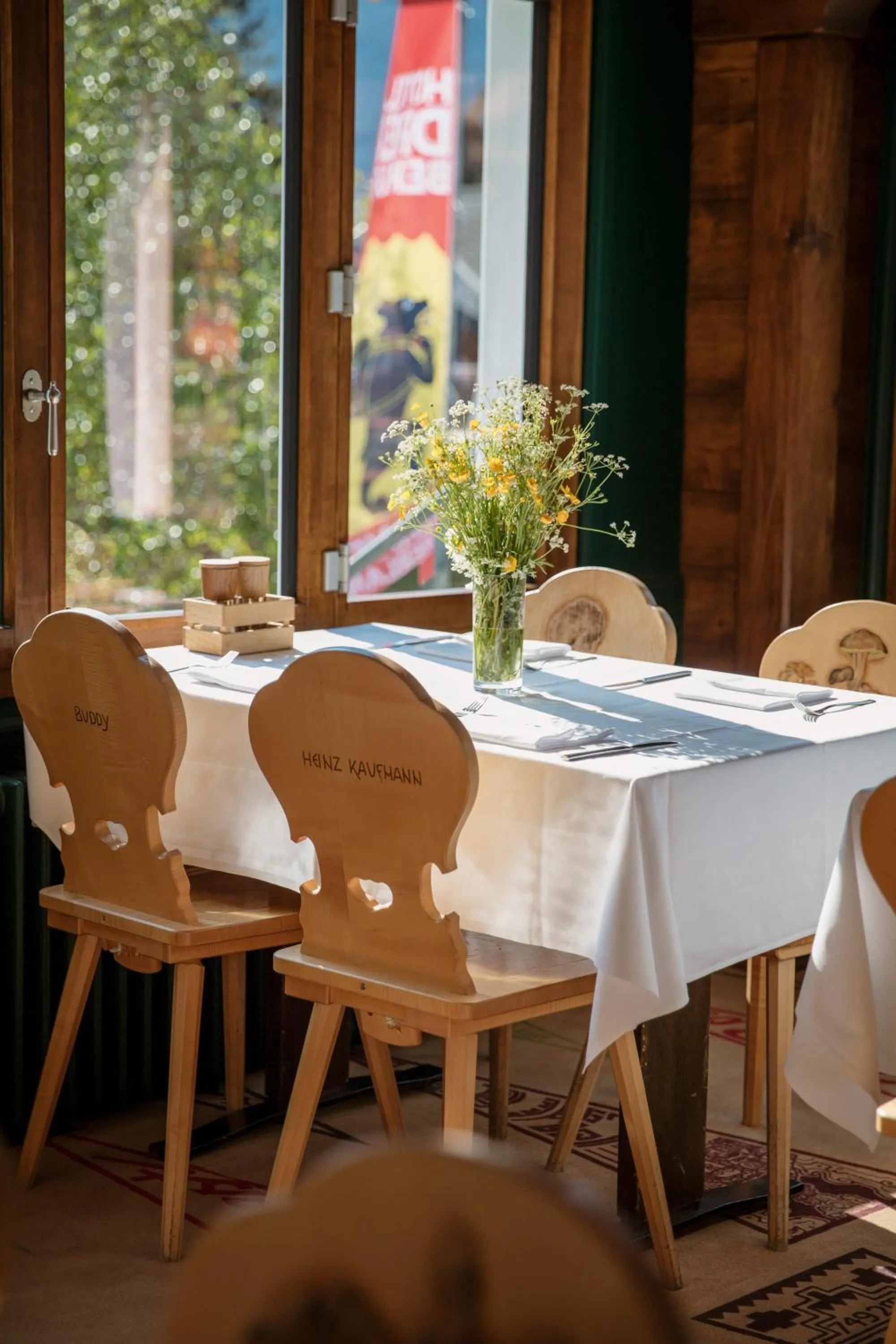 Dining area in Hotel Drei Berge