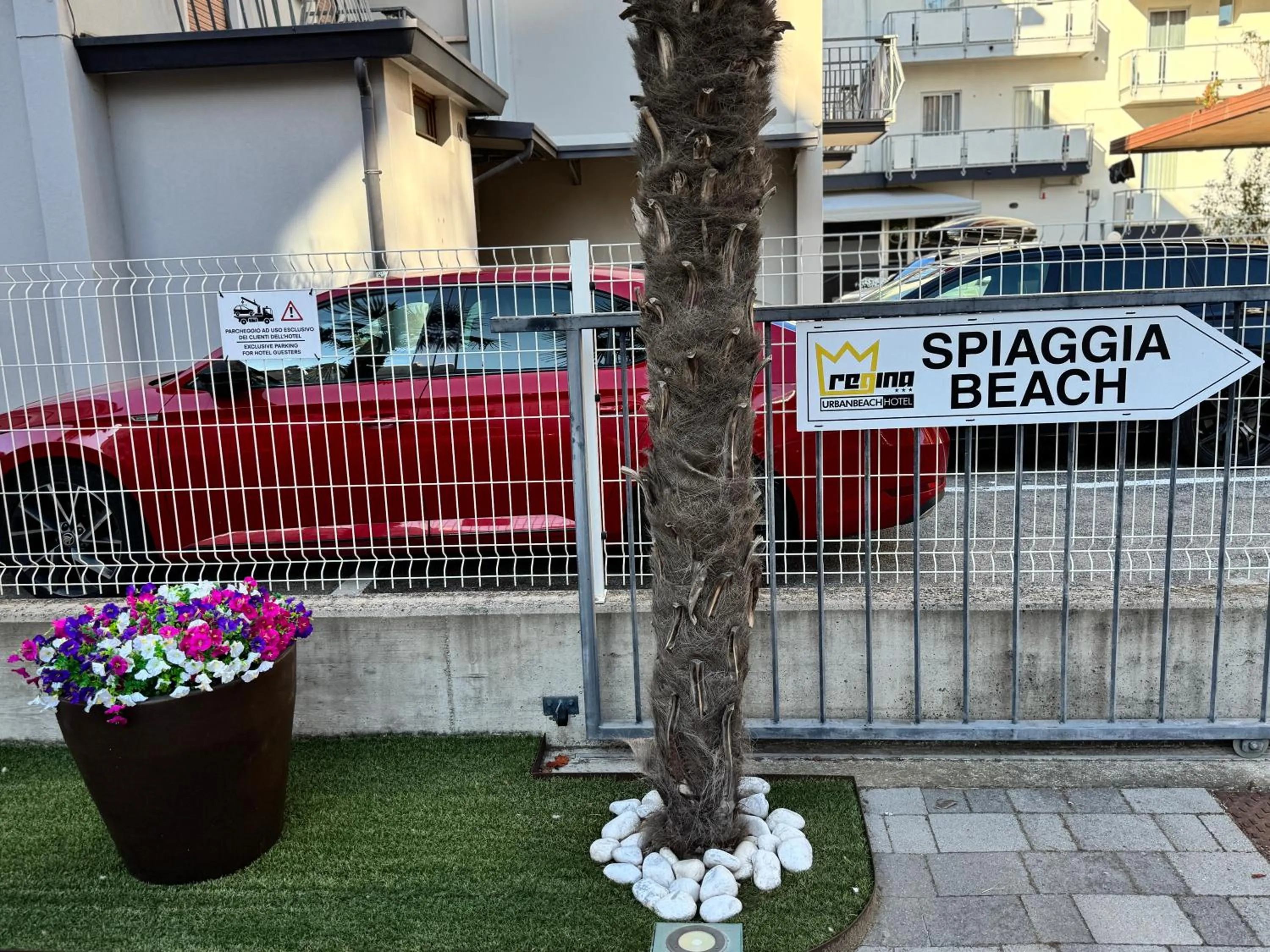 Decorative detail in Regina Urban Beach Hotel