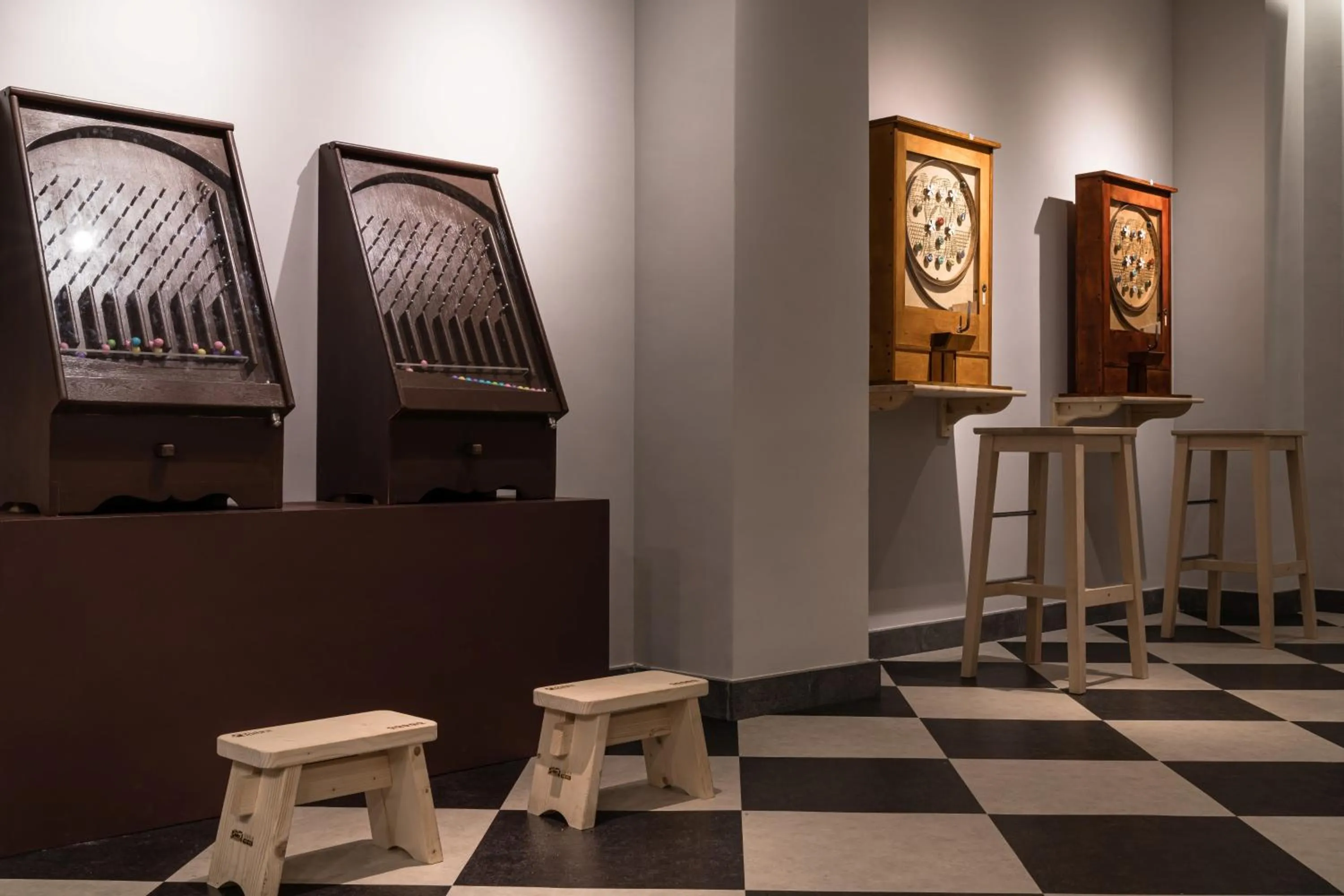 Seating area in The Moment Hotel Yilan by Lakeshore