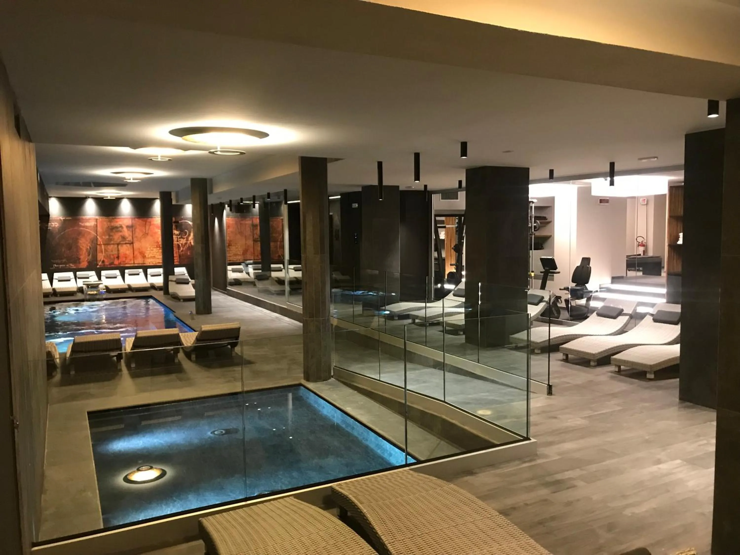 Spa and wellness centre/facilities in Hotel Leonardo Da Vinci Wellness SPA