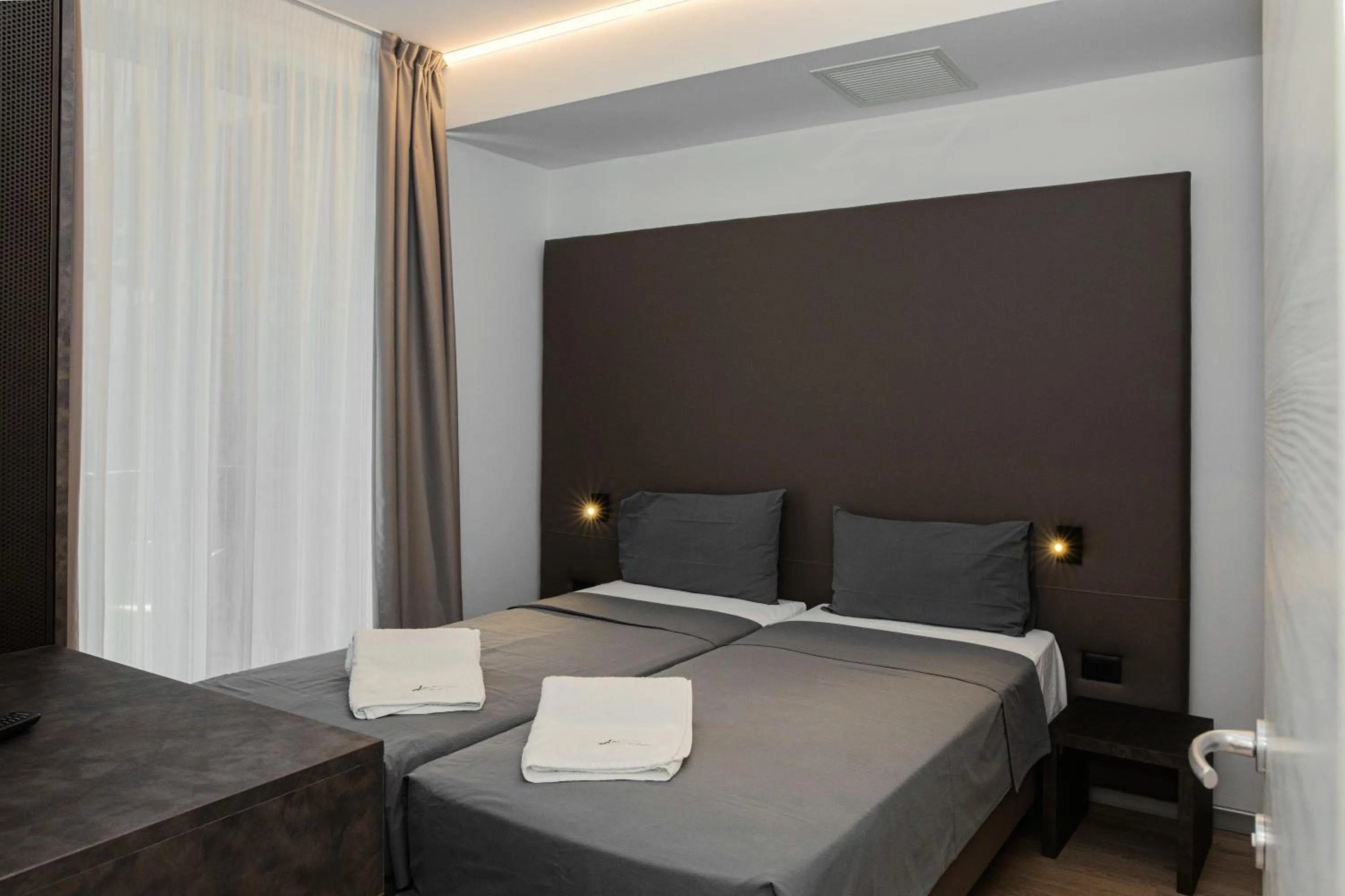 Bed in Hotel Leonardo Da Vinci Wellness SPA