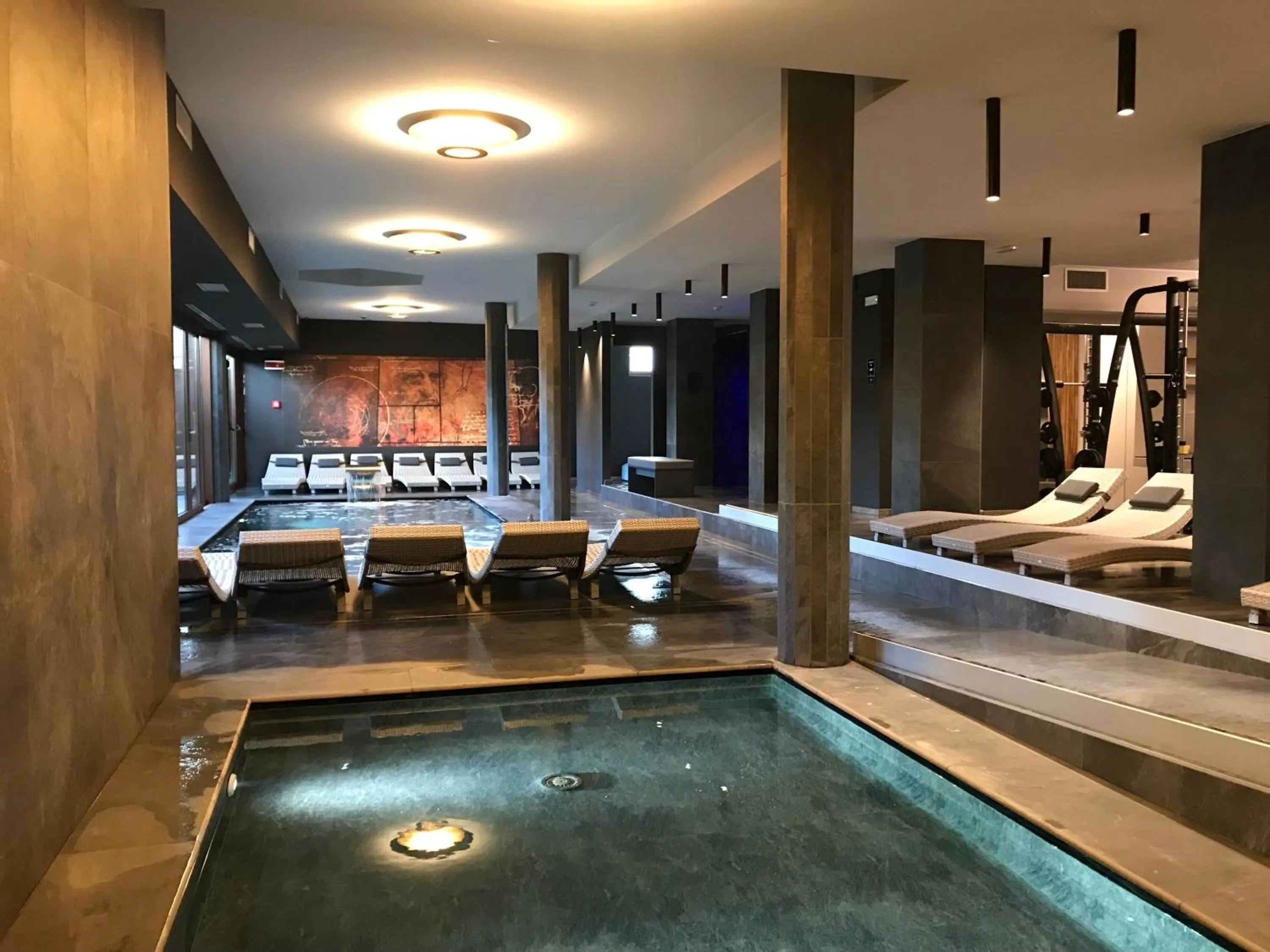 Spa and wellness centre/facilities in Hotel Leonardo Da Vinci Wellness SPA