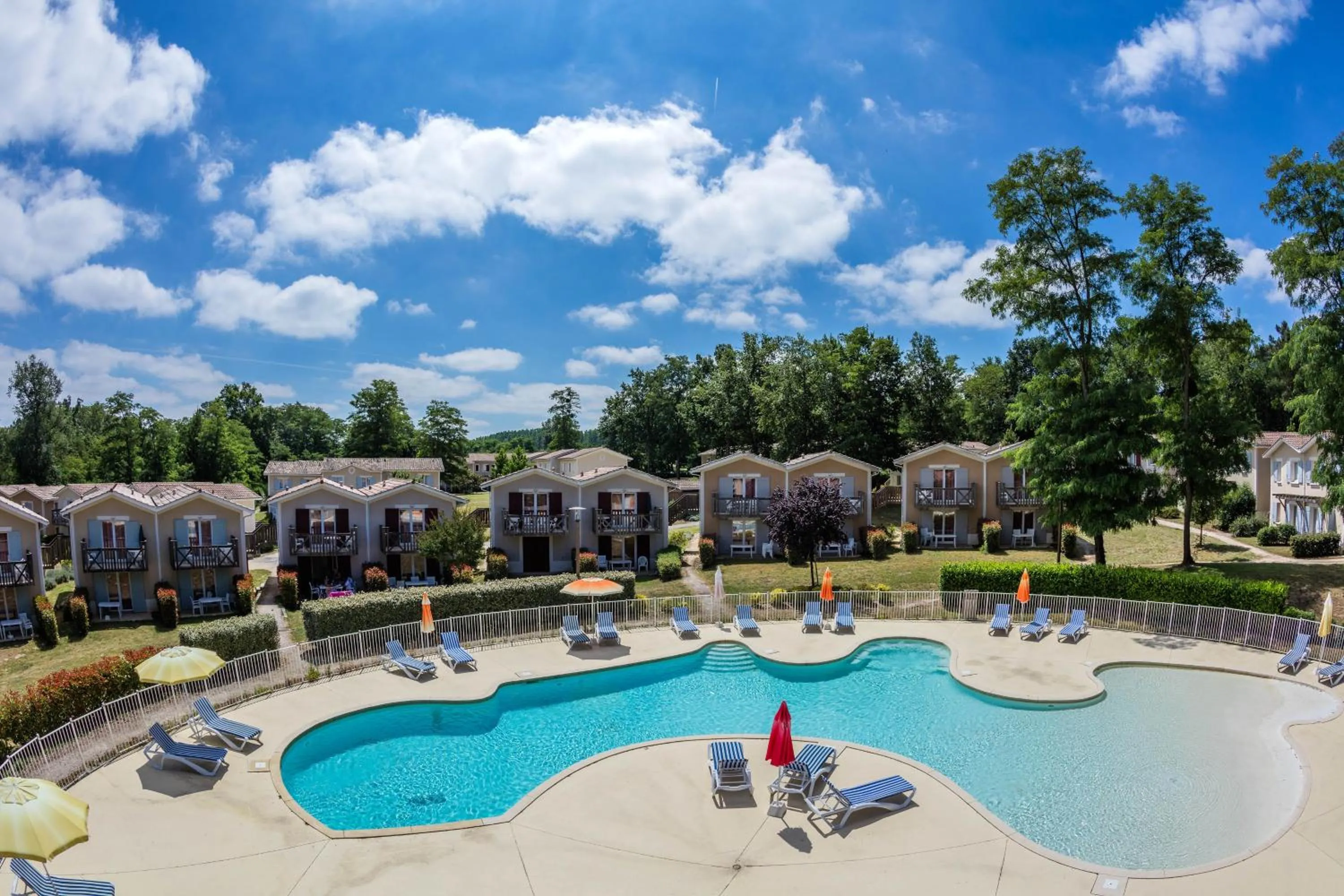 Bird's eye view in Vacancéole - Le Domaine du Golf d'Albret