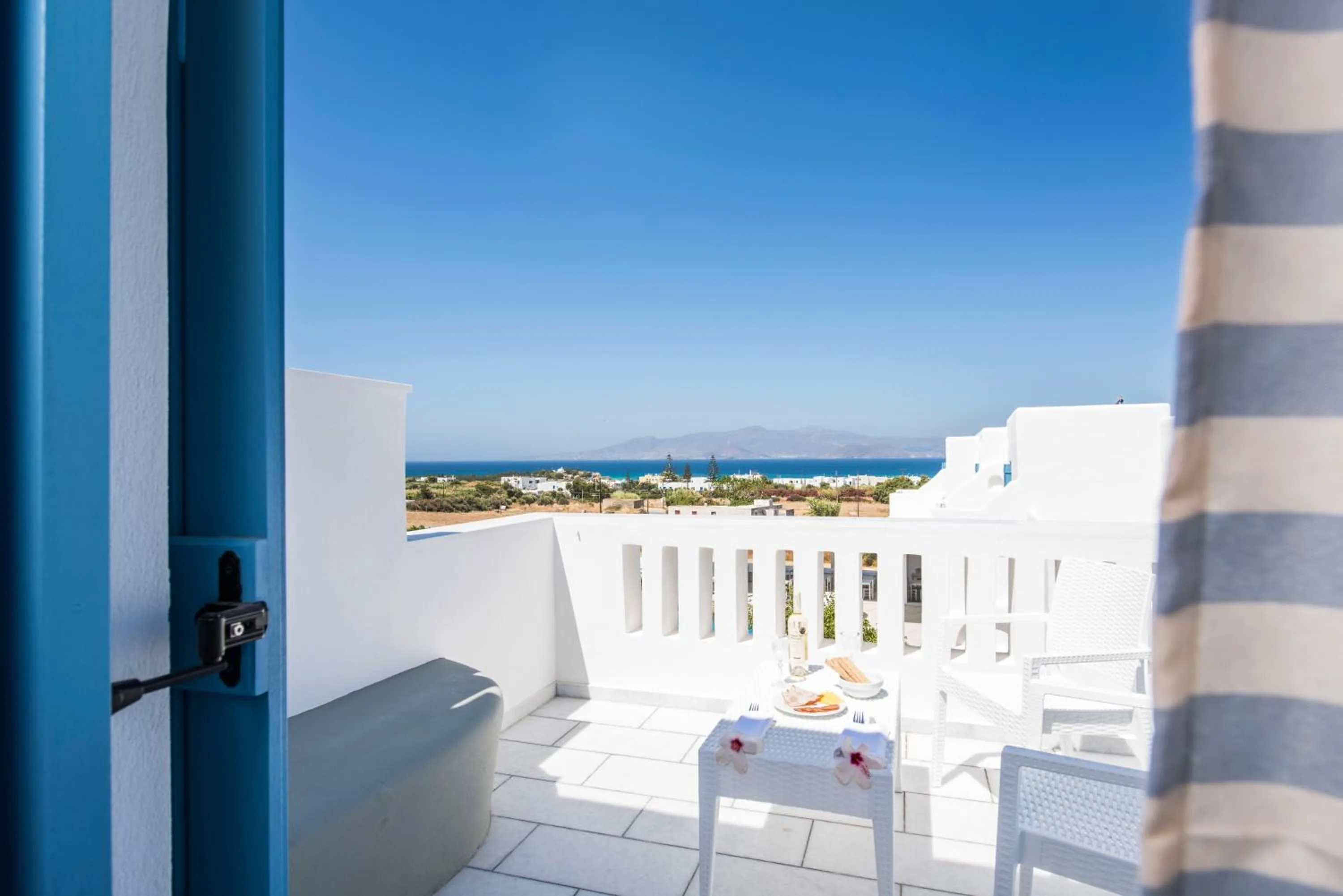 Balcony/Terrace in Cycladic Islands Hotel & Spa