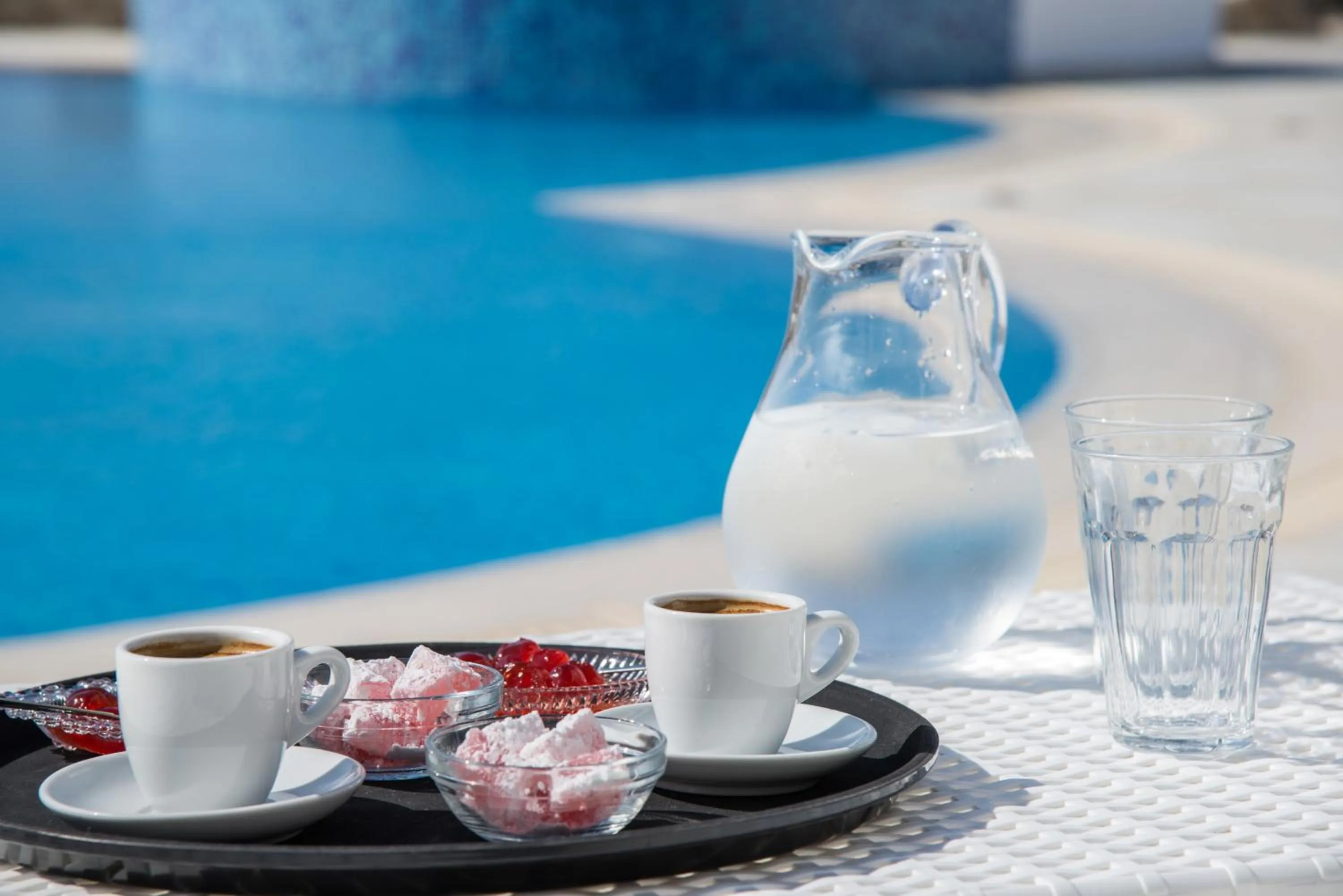 Food close-up in Cycladic Islands Hotel & Spa